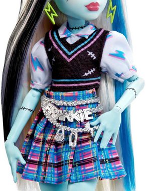 Mattel® Anziehpuppe Monster High, Frankie Stein mit Hund