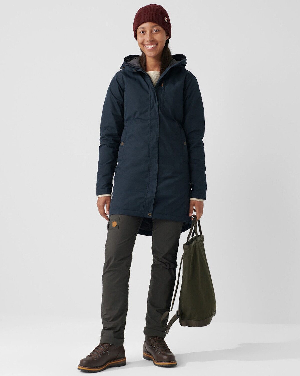 Fjällräven Parka Damen Parka Kiruna Padded