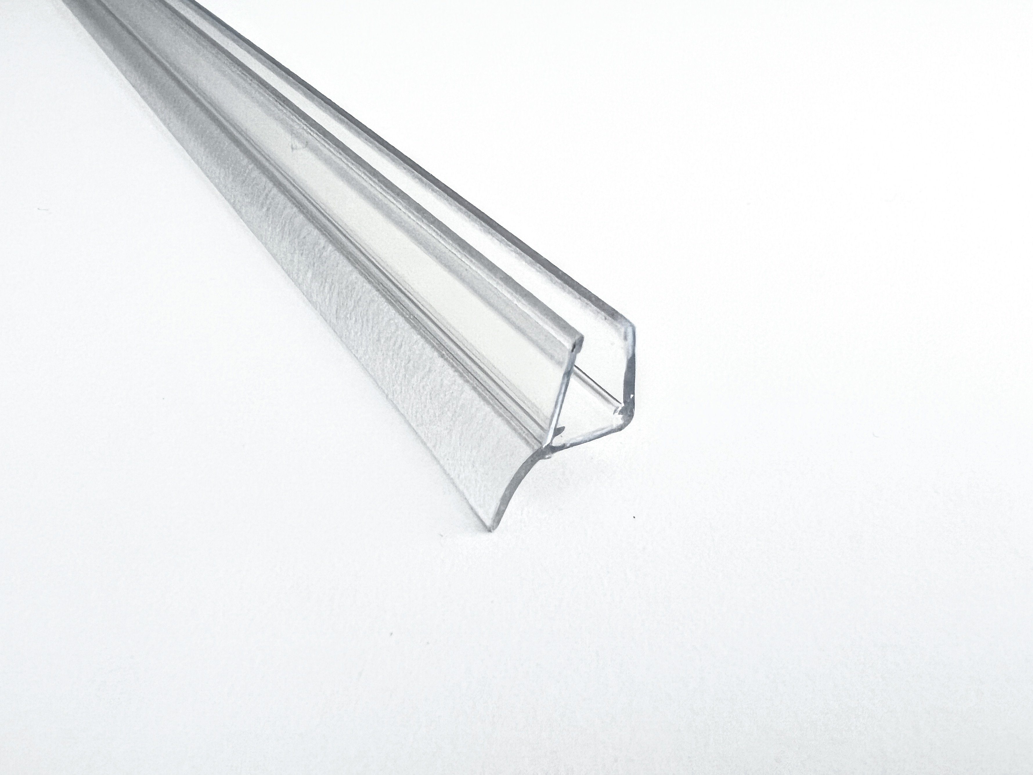 Duschdichtung Lippendichtung 135° (Spaltdichtung) für Fünfeckduschen