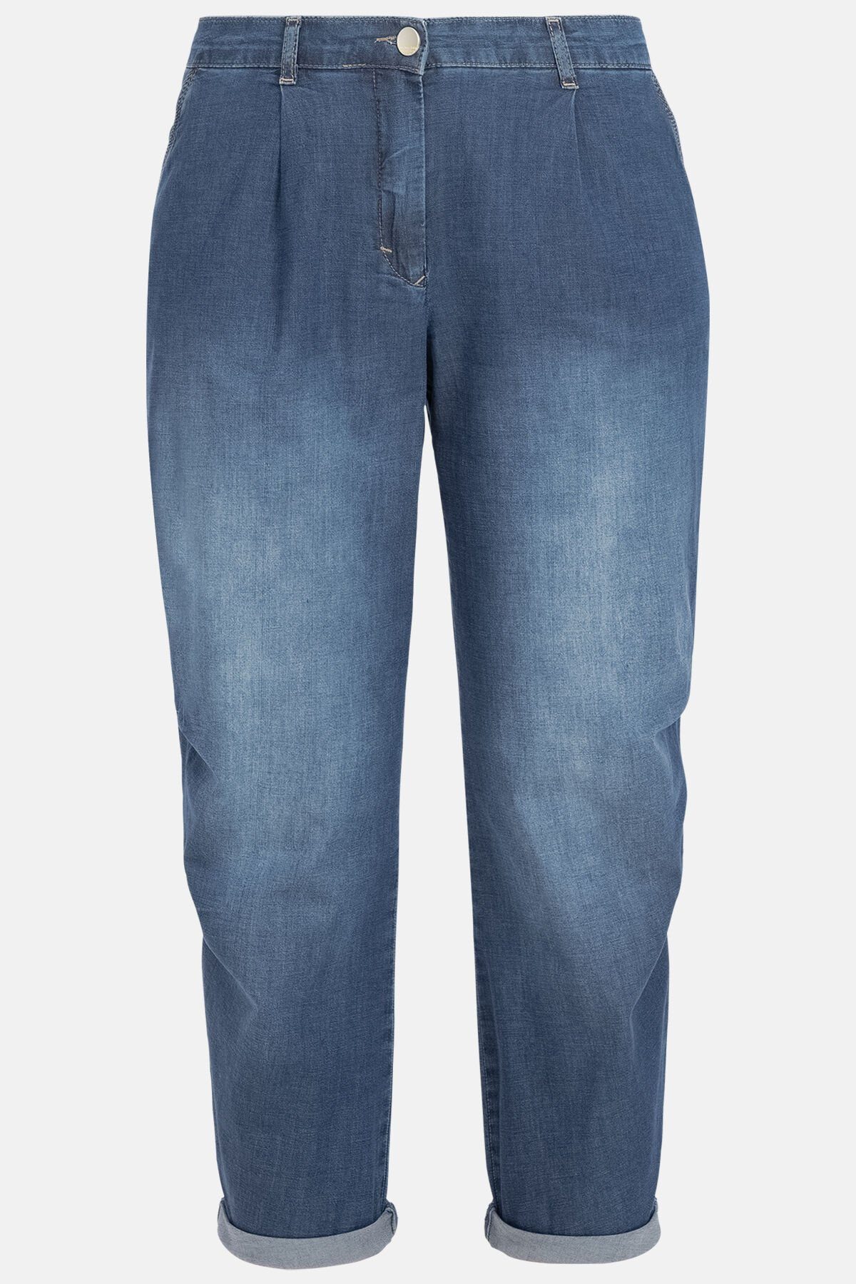 DENIM Recover aufwendiger Effektwaschung Relax-fit-Jeans Bonny mit BLUE Pants