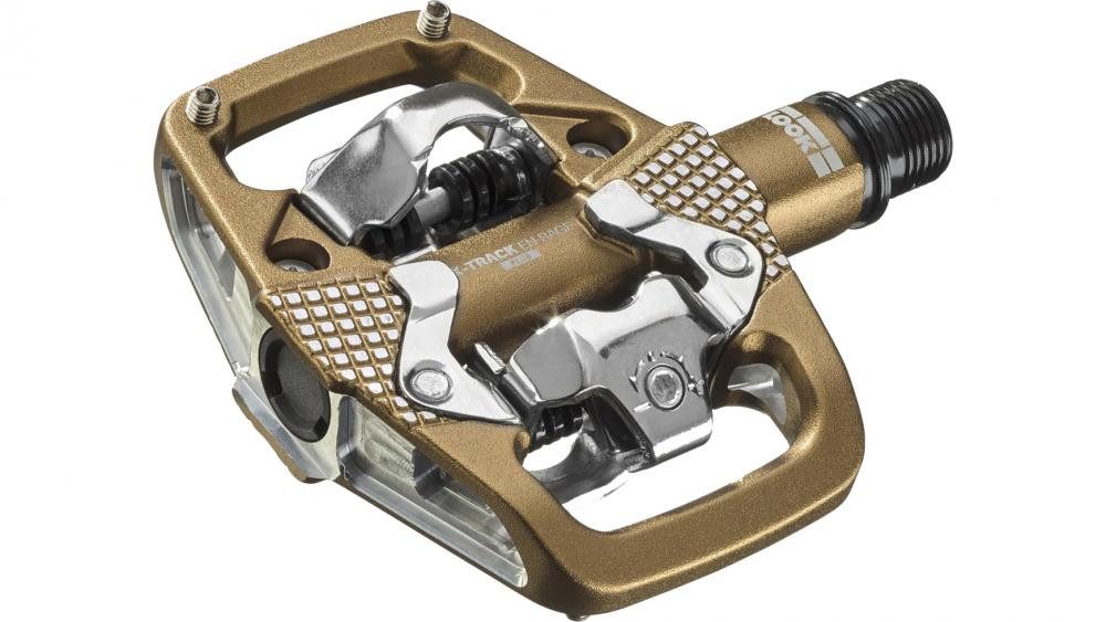Look Klickpedale LOOK X-Track EN-Rage Plus Klickpedale bronze, 664 mm² Plattform - Trai