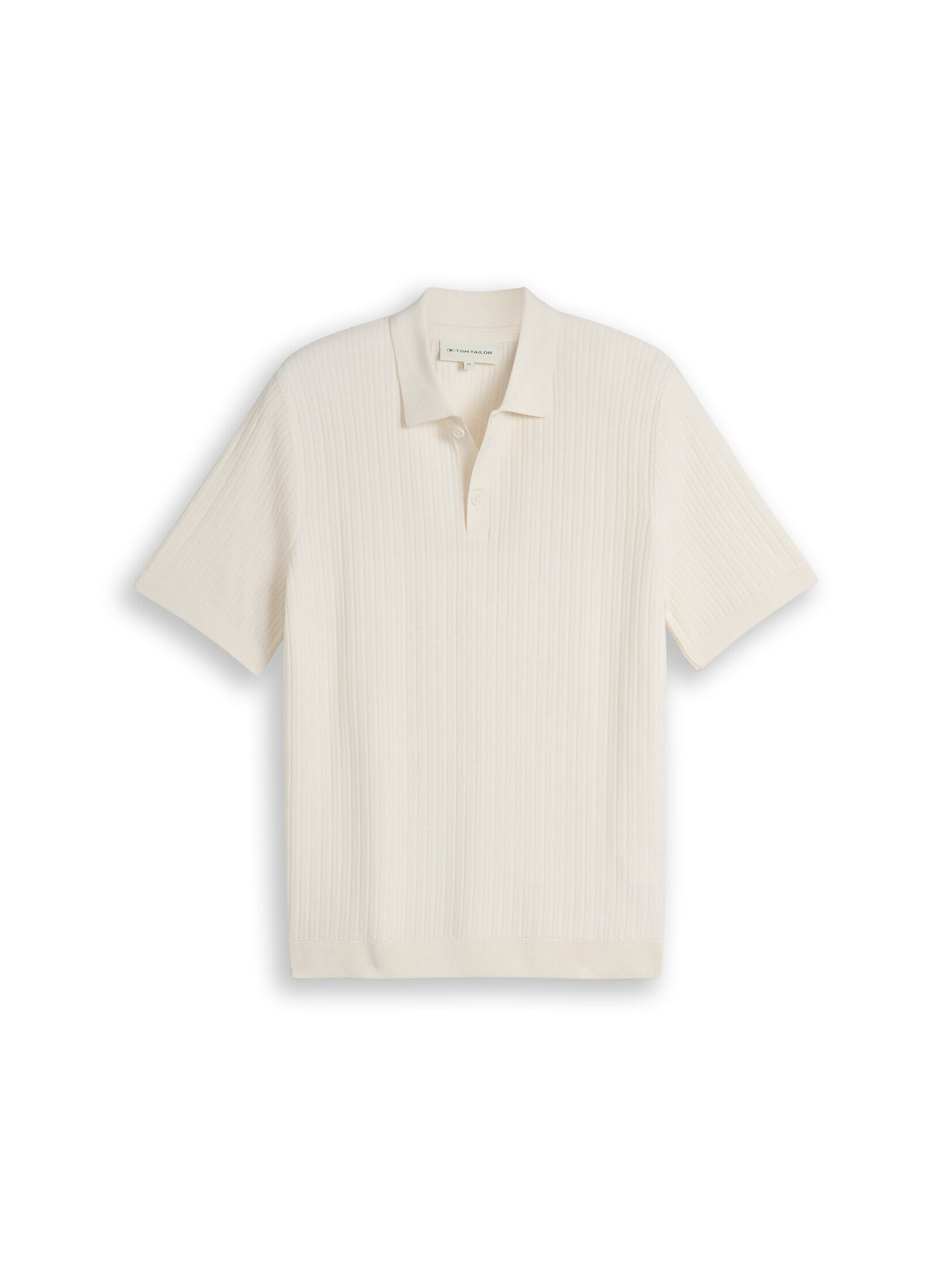 TOM TAILOR T-Shirt Pullover & Strickjacken (im Einserpack) Strick-Poloshirt aus Baumwolle