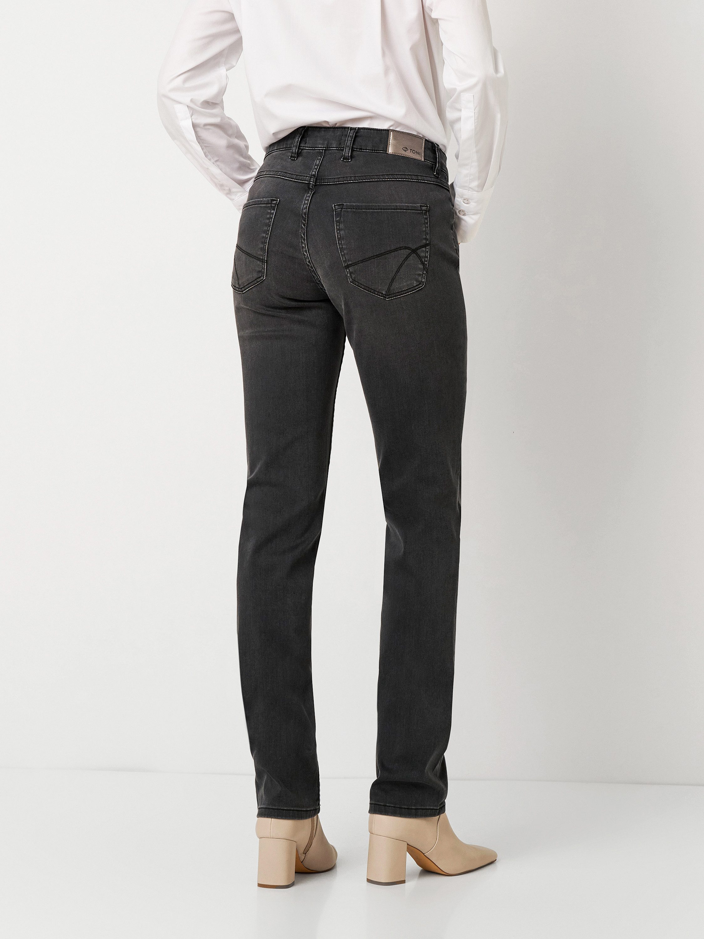 TONI Stretch-Jeans TONI PERFECT SHAPE anthra used 1106-0 11-45.872