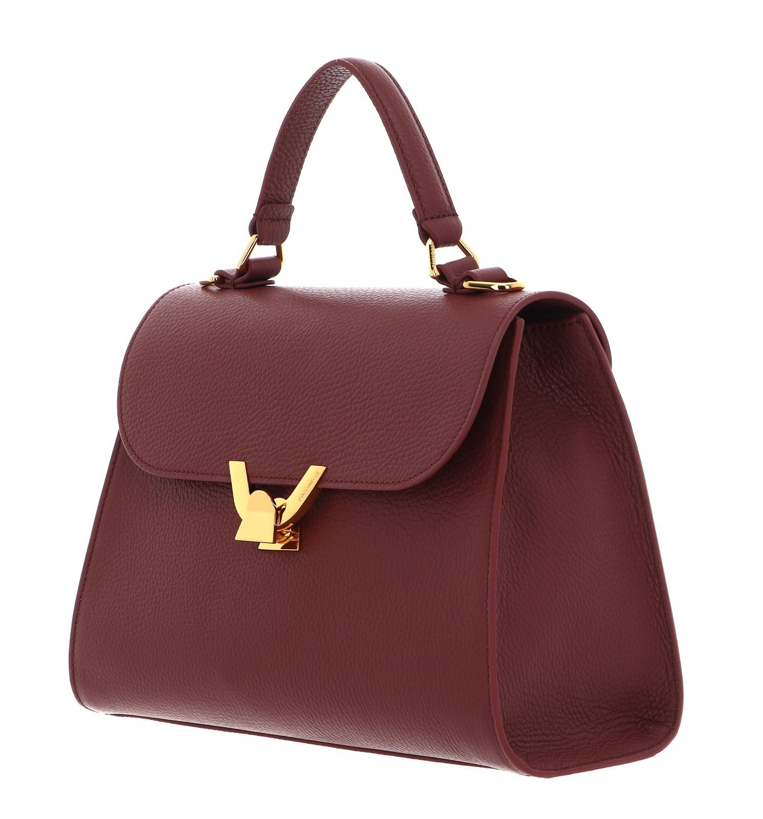 COCCINELLE Handtasche Grained Leather Handbag, aus echtem Rindsleder