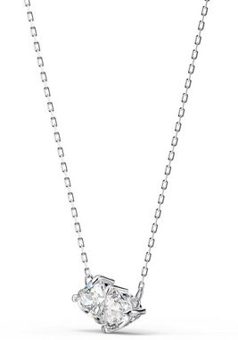 Swarovski Kette mit Anhänger Attract Soul, weiss, rhodiniert, 5517117, mit Swarovski® Kristall