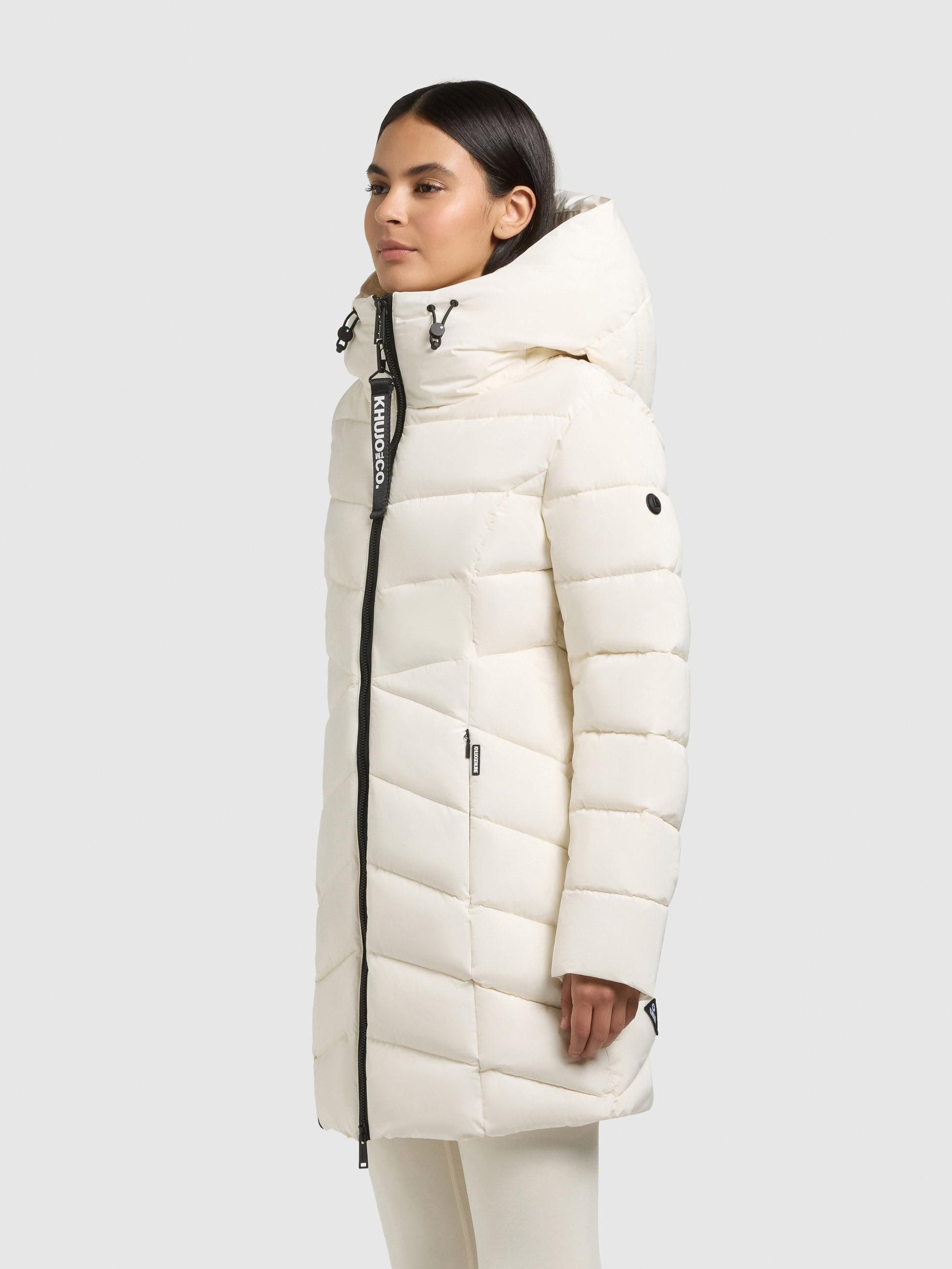 khujo Wintermantel Dier Winter Steppmantel mit Inlay und Kapuze günstig online kaufen