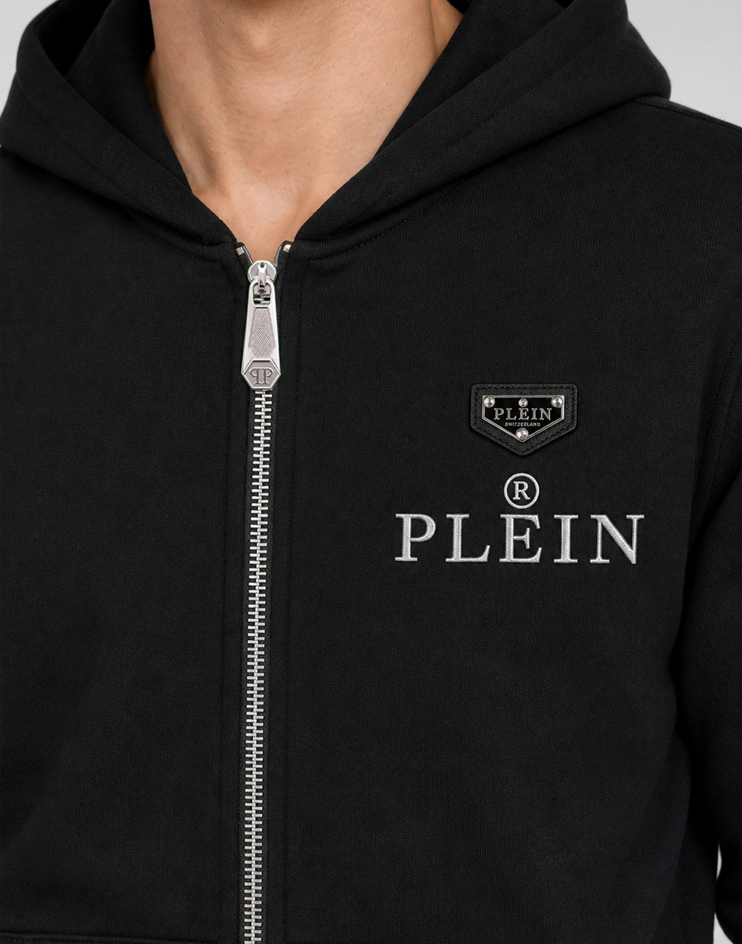 PHILIPP PLEIN Kapuzensweatjacke Kapuzen-Sweatjacke – Bild 3 von 5