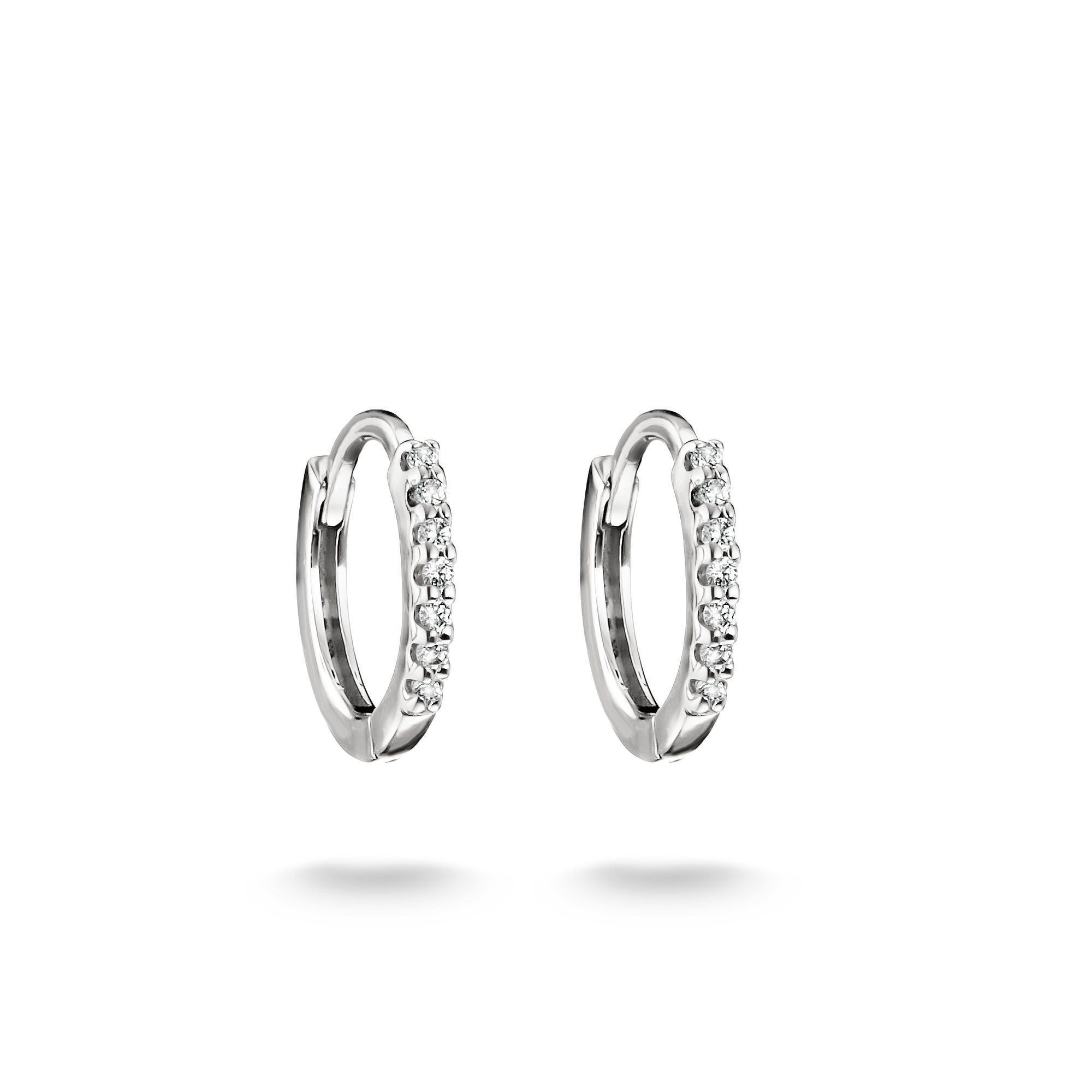THOMAS SABO Paar Creolen Silber, mit Zirkonia (synth)