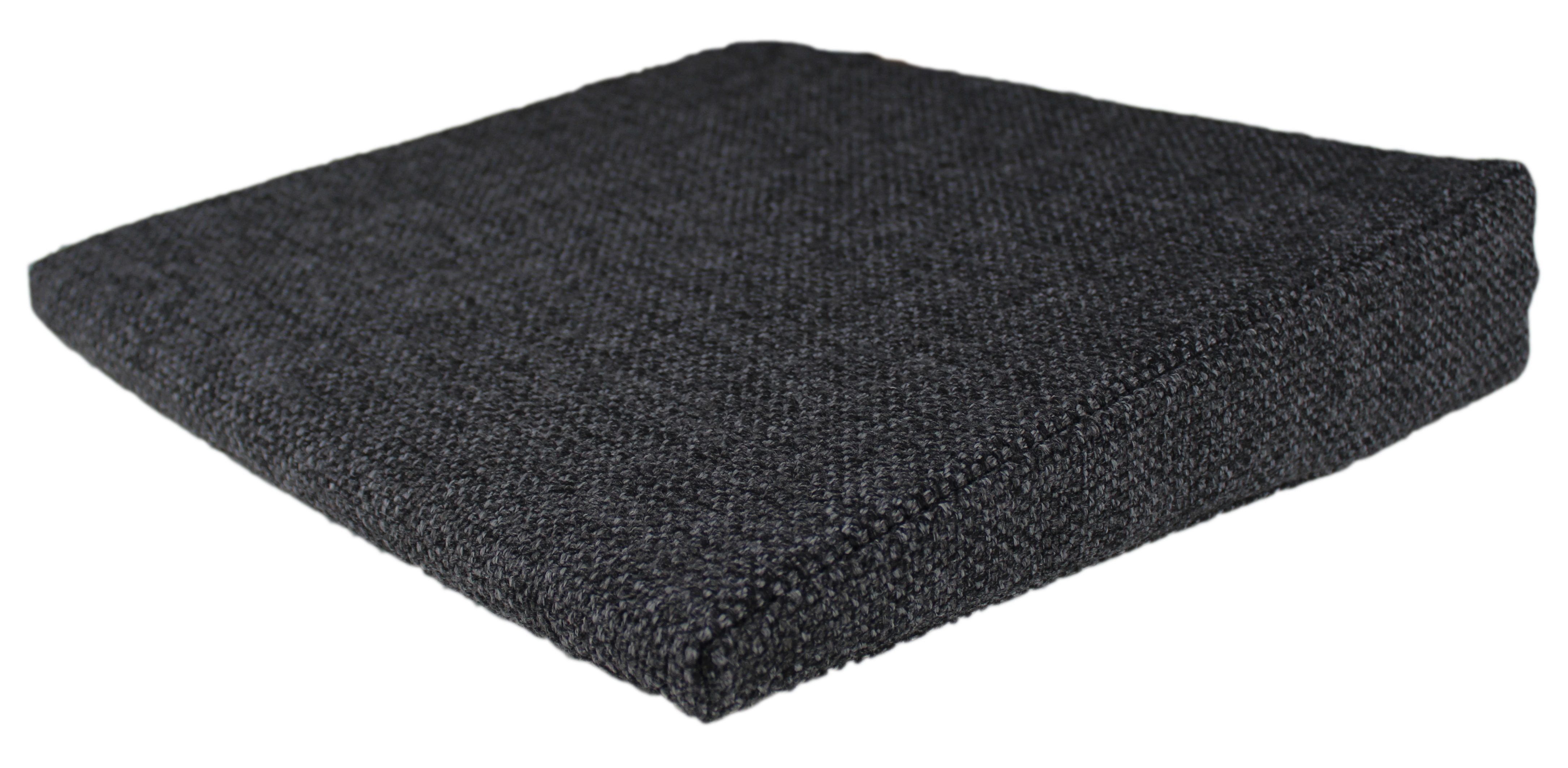 Brilliant Sitzkissen / Sitzkeil / Grobgewebt / Anthrazit / 38x38x8/2 cm, Ergonomisch