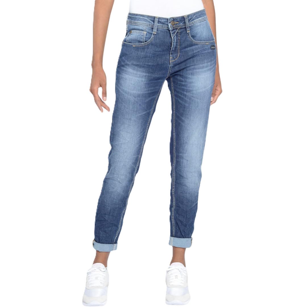 GANG Gerade Jeans - Figurbetone Hose - Jeans im relaxed Fit - modische Dame günstig online kaufen