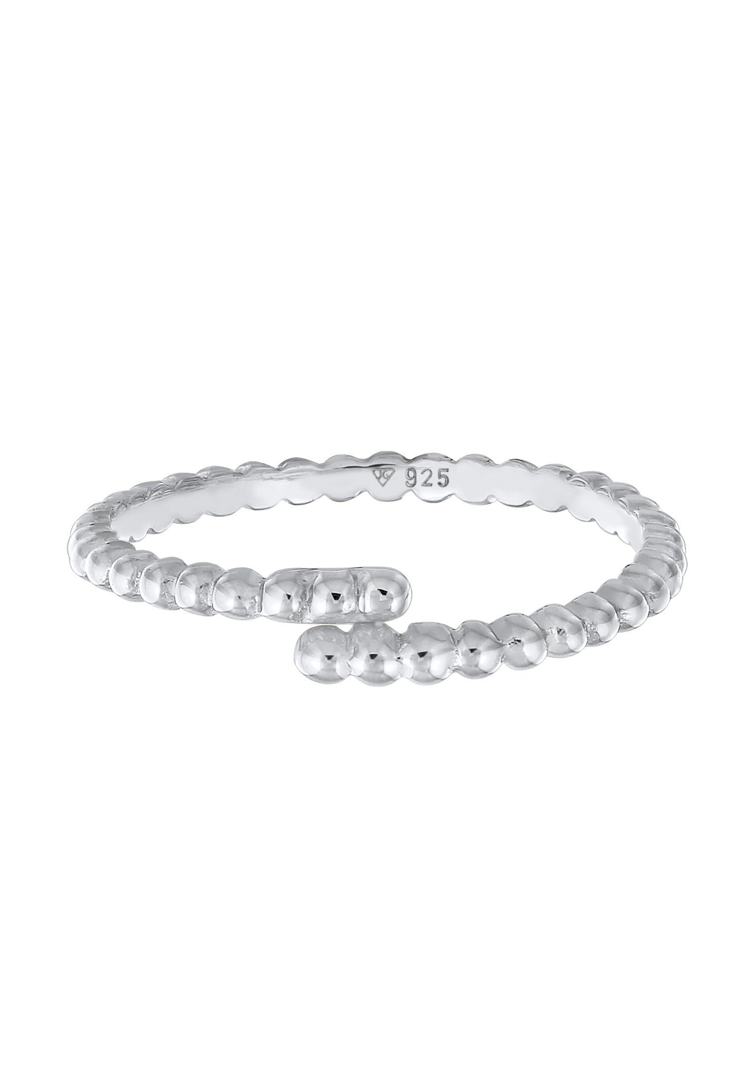 Elli Fingerring Kugel Design Offen Verstellbar 925 Ring, Kugel günstig online kaufen