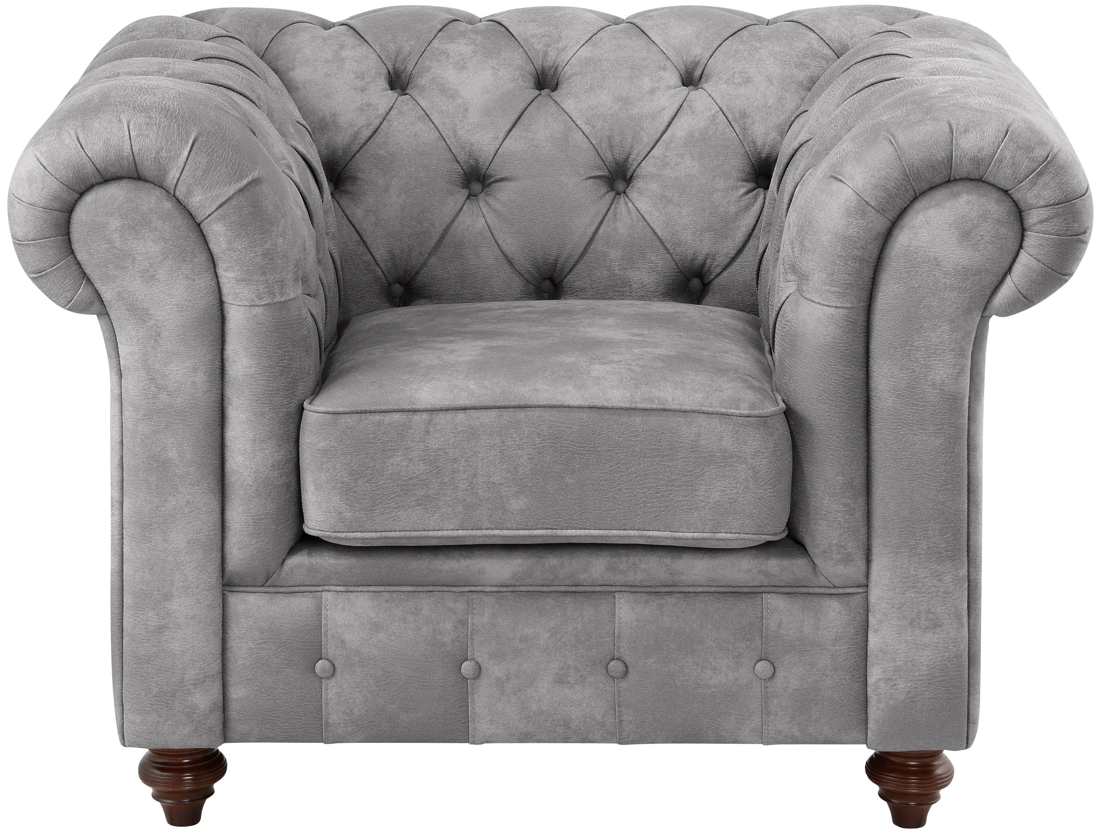 Home affaire Sessel Chesterfield B/T/H: 105/69/74 günstig online kaufen
