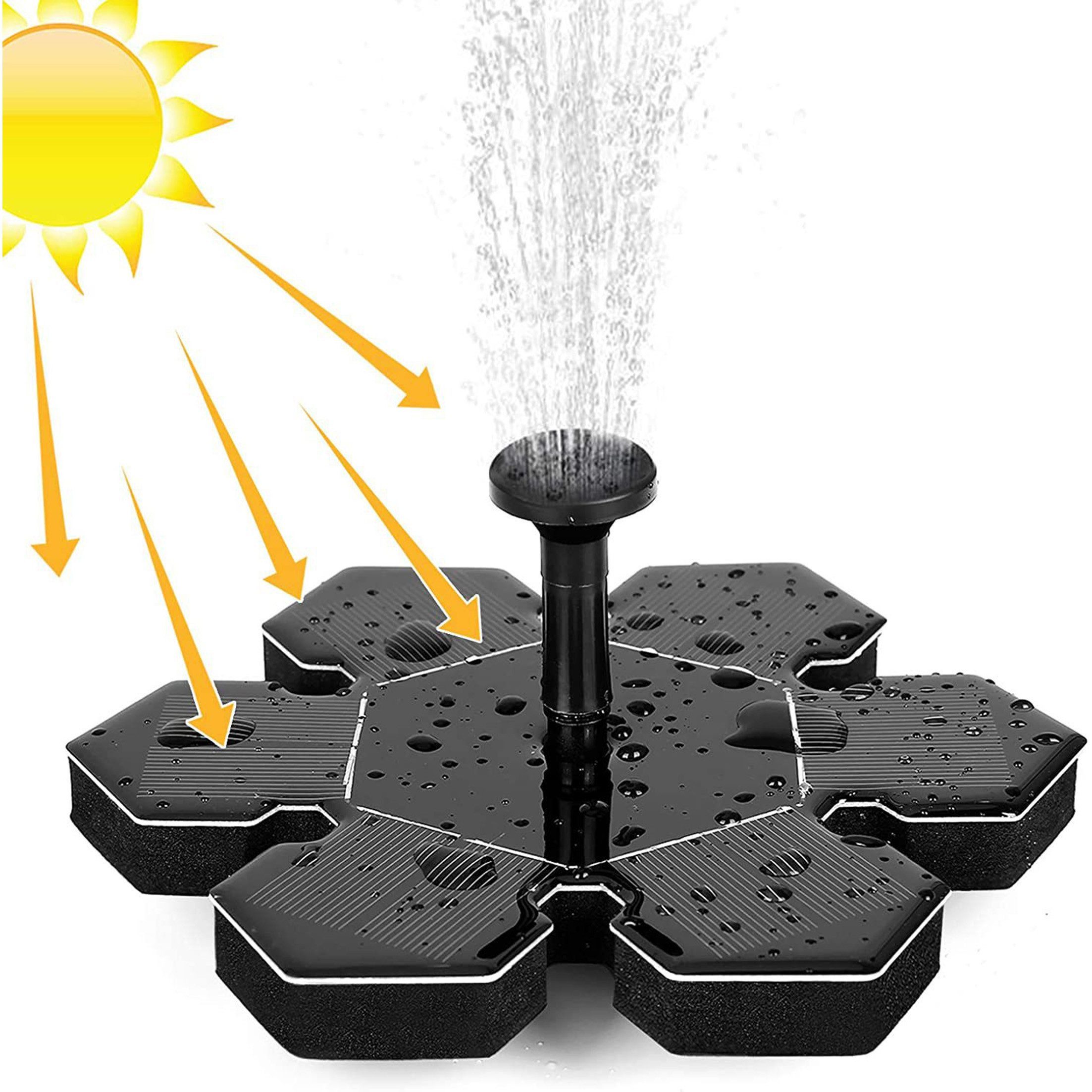 KINSI Solarpumpe Solar-Wasserpumpe,Gartenbrunnen,Landschaftsbrunnen, Maxima günstig online kaufen