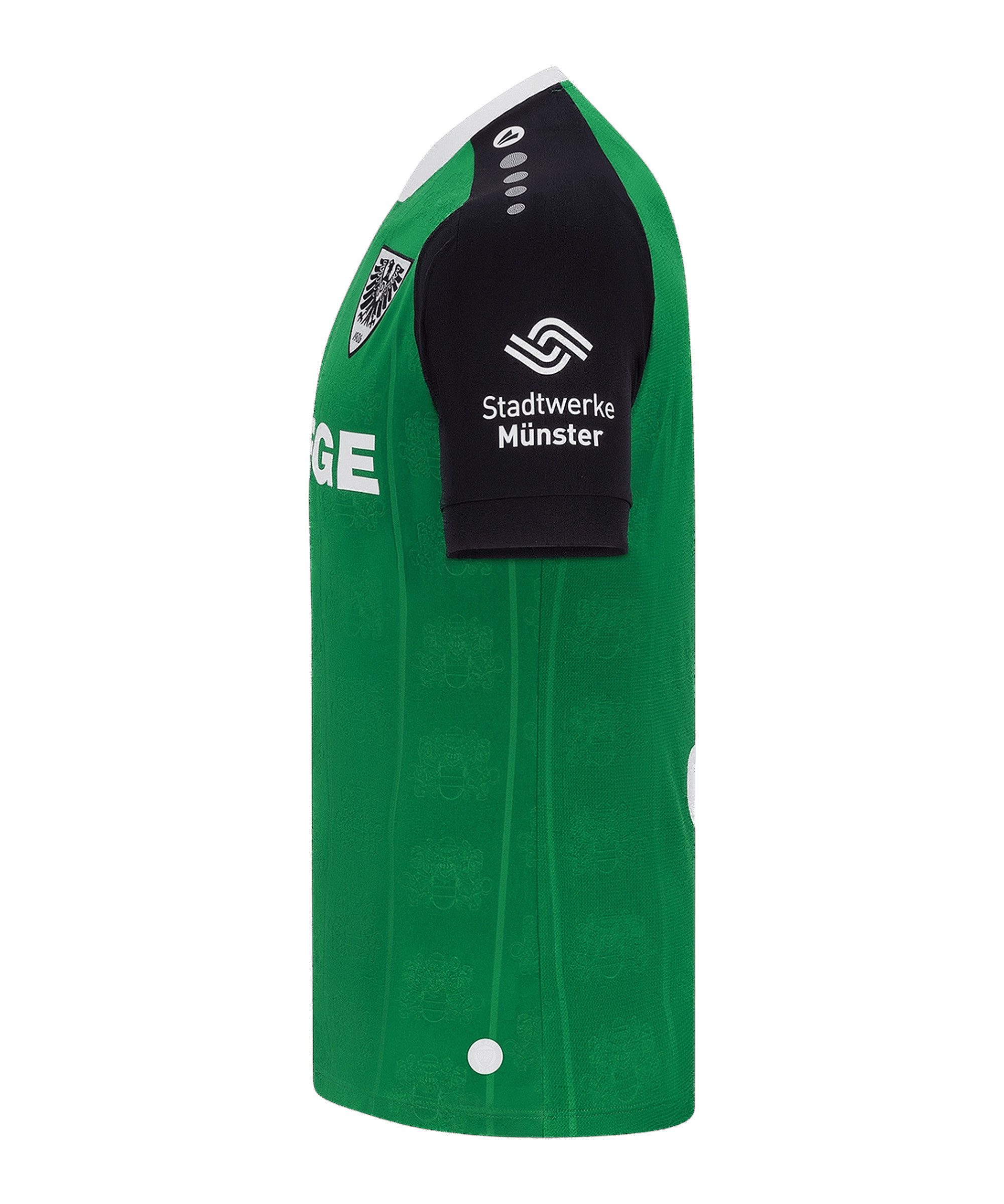 JAKO Unisex Preußen Münster Trikot 26/27 Home, Größe M in Grün – Bild 3 von 5