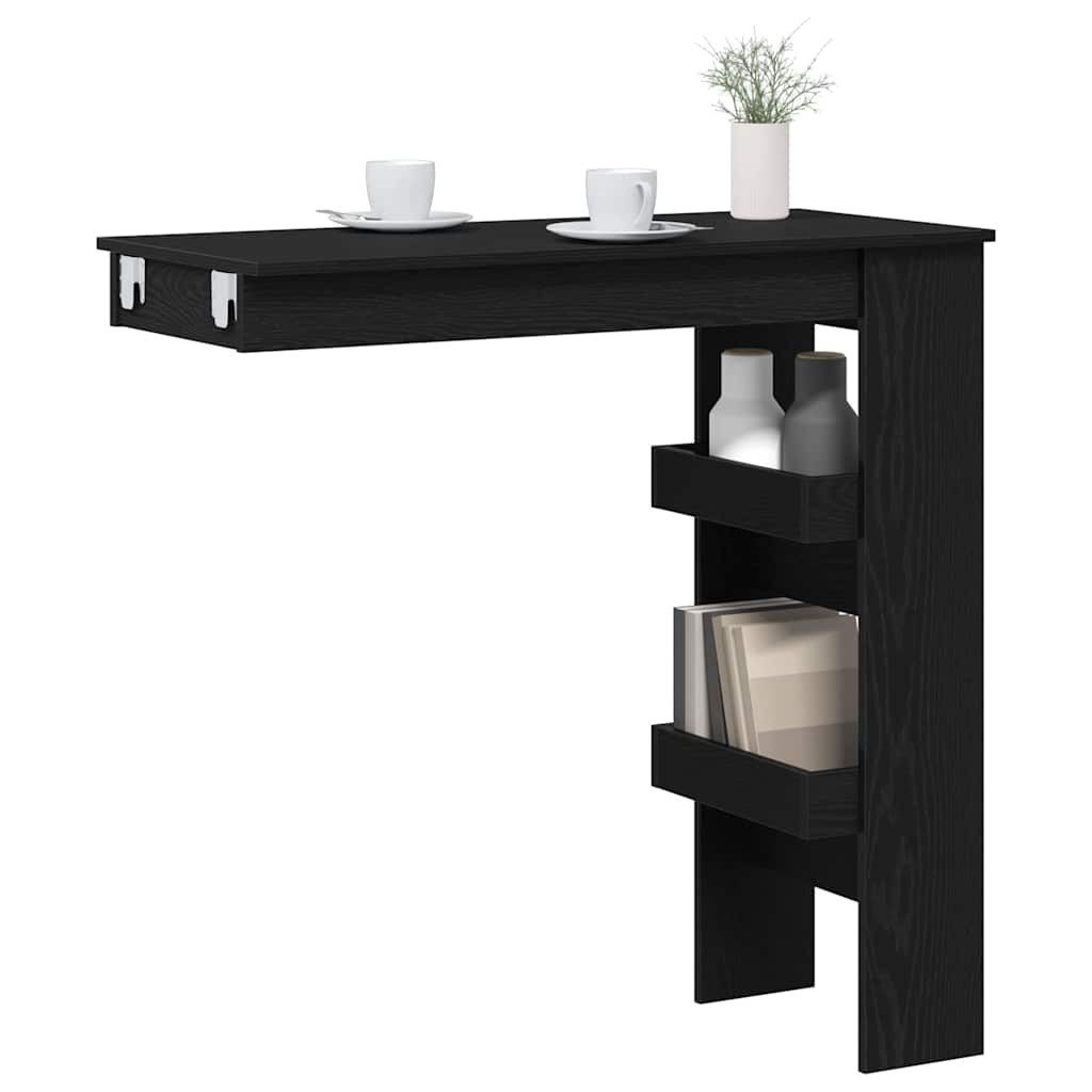 vidaXL Esstisch Wand Bar Tisch 102 x 45 x 103,5 cm Holzwerkstoff (1-St)