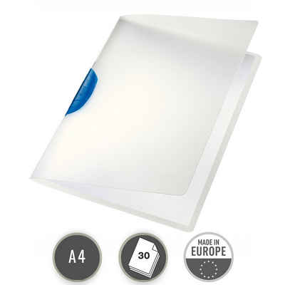 LEITZ Schulheft »ColorClip Hefter«, bis zu 30 Blatt (80 g/m), Clip mit hoher Klemmkraft f