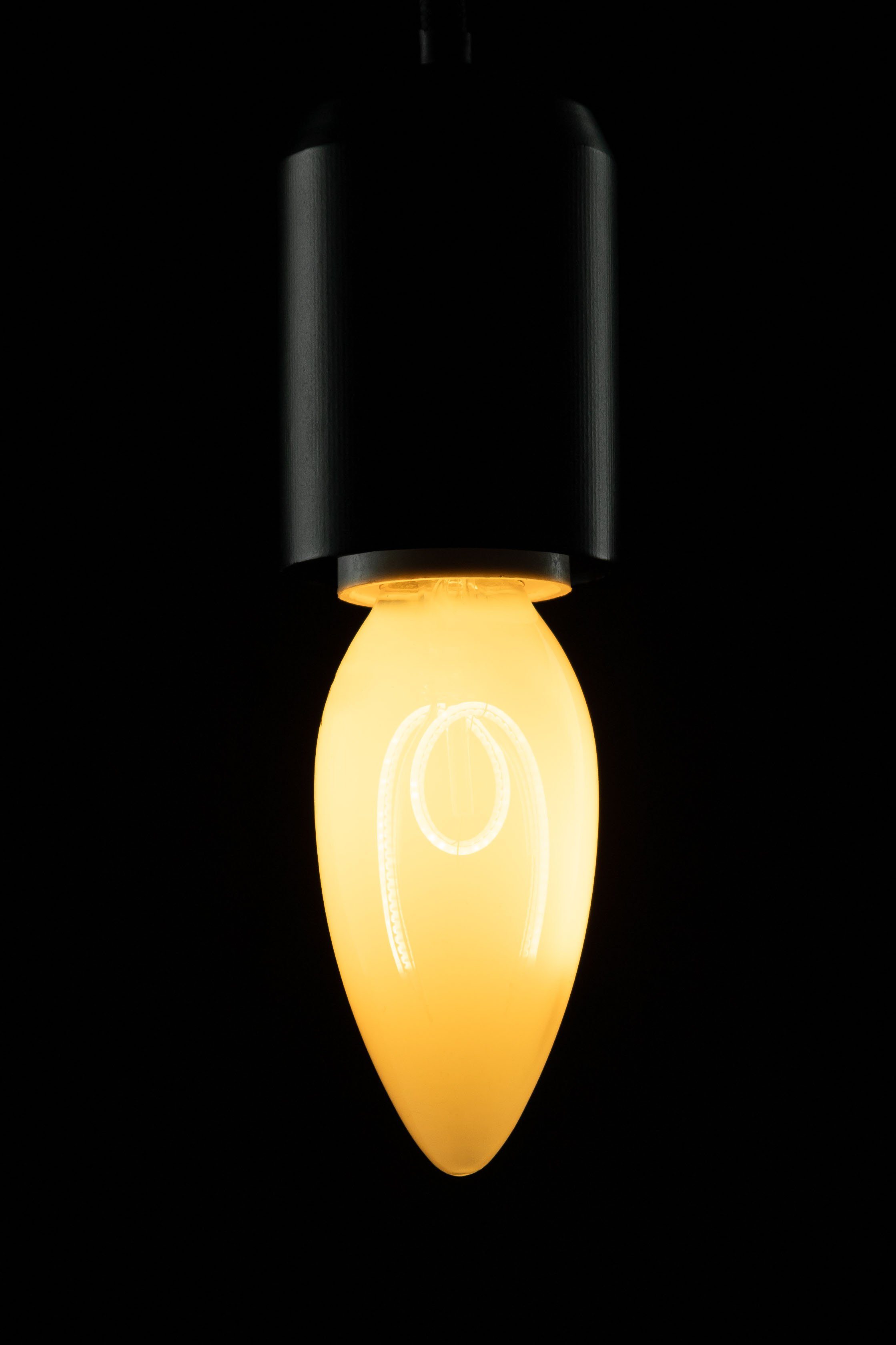 milky, Kerze SEGULA St., LED-Leuchtmittel 1 Warmweiß, Soft Line, dimmbar, E14, Soft E14