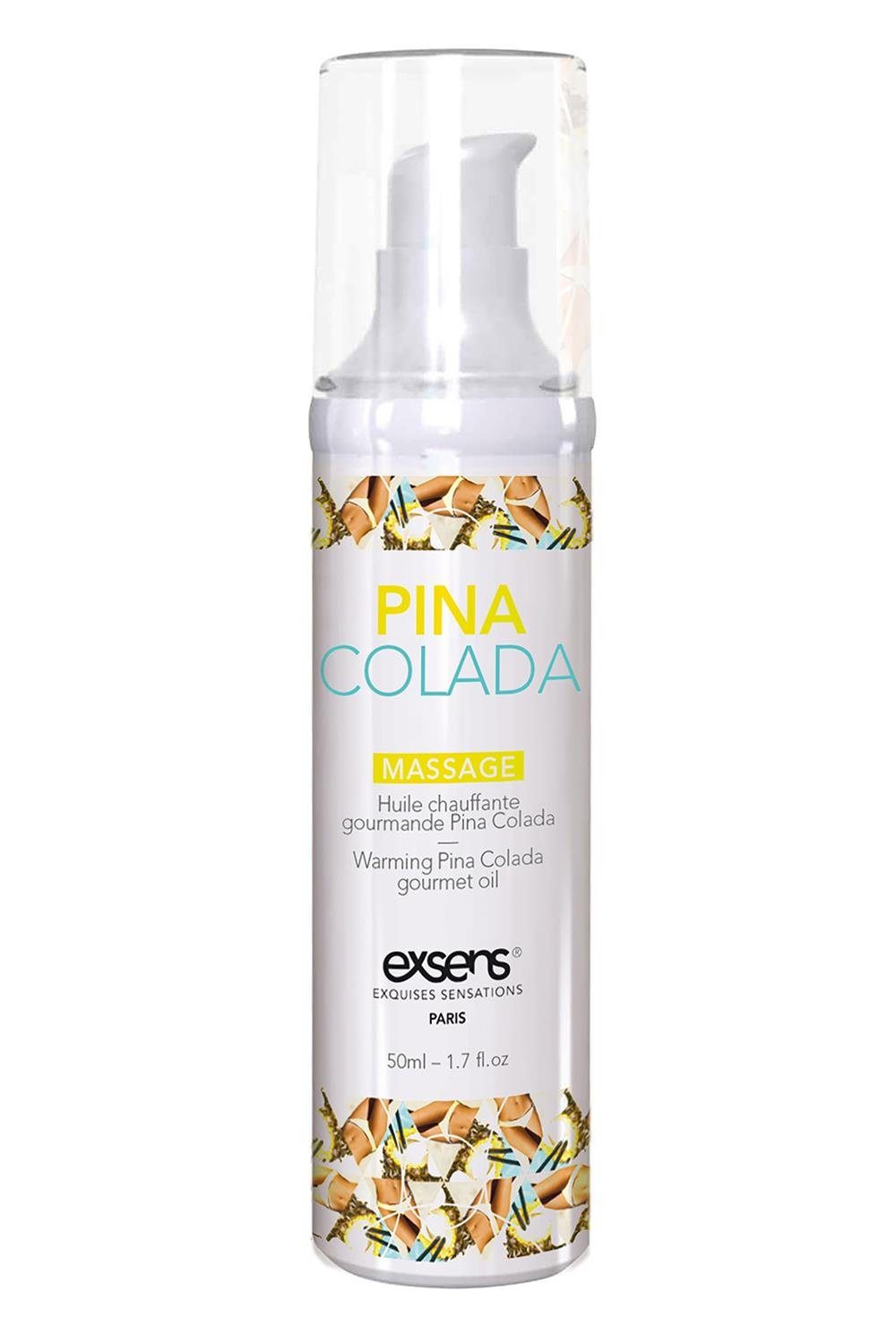 Gleit- & Massageöl Exens Warming Massage Oil Pina Colada 50ml