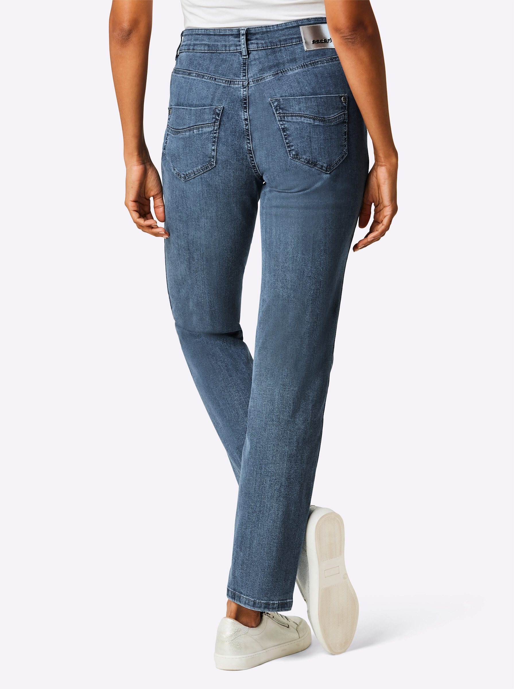 ascari Bequeme Jeans Lyocell-Baumwoll-Jeans komfortabel – Bild 3 von 3