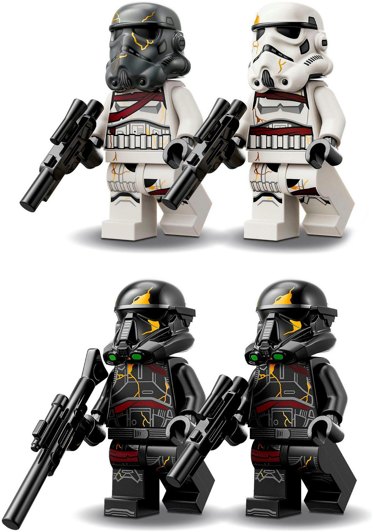 LEGO® Todestruppler & Nachttruppler Battle Pack (75412), LEGO Star Wars™ Konstruktionsspielsteine, (119 St), Made in Europe – Bild 5 von 5