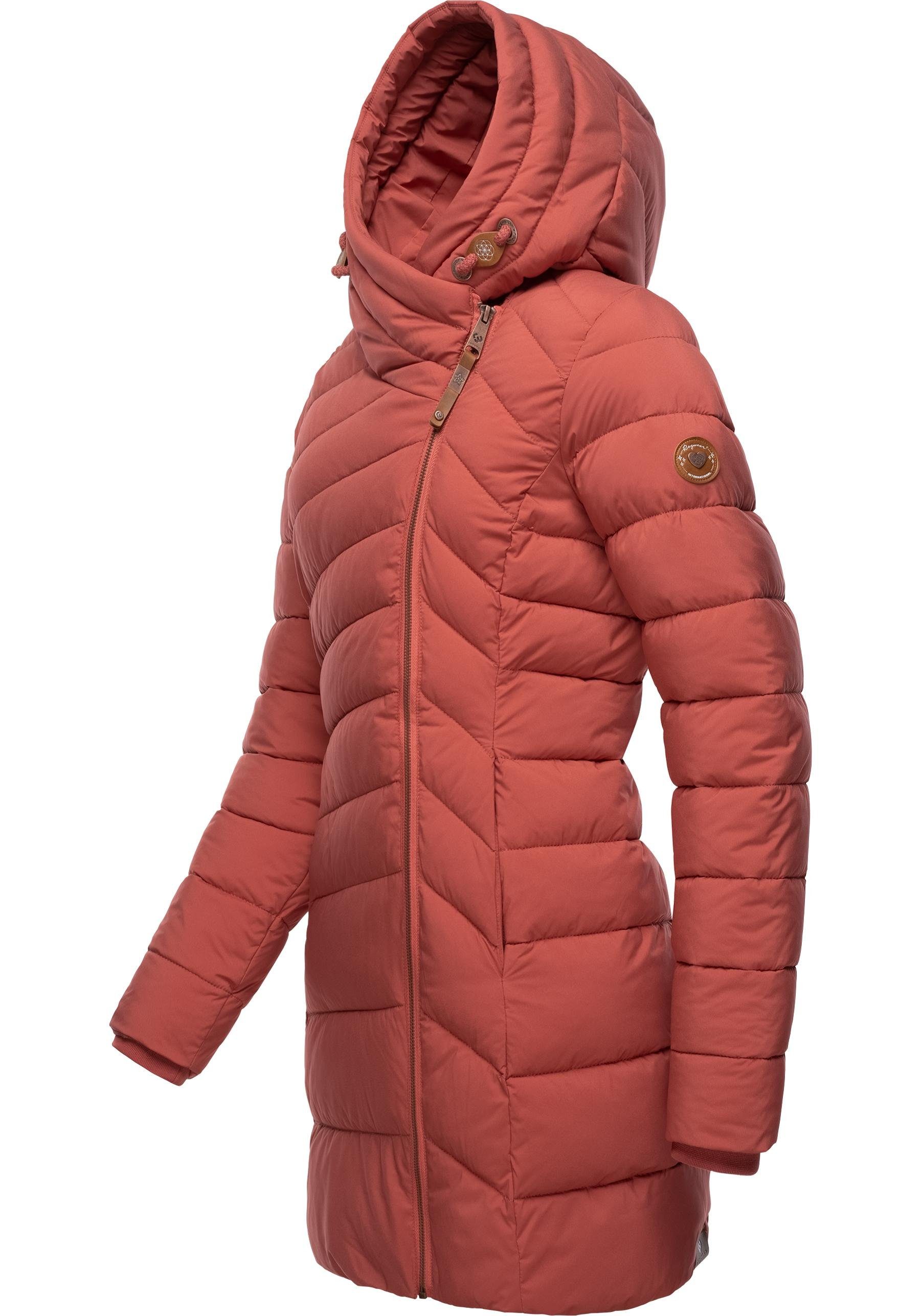 Ragwear Wintermantel "Teela", Wasserdichter Steppmantel mit hohem Kragen günstig online kaufen