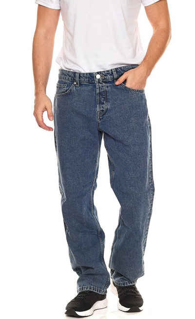 ONLY & SONS Stoffhose ONLY & SONS Edge Herren Loose Fit weit geschnittene Jeans Hose 22022399 Freizeit-Hose Mittel-Blau