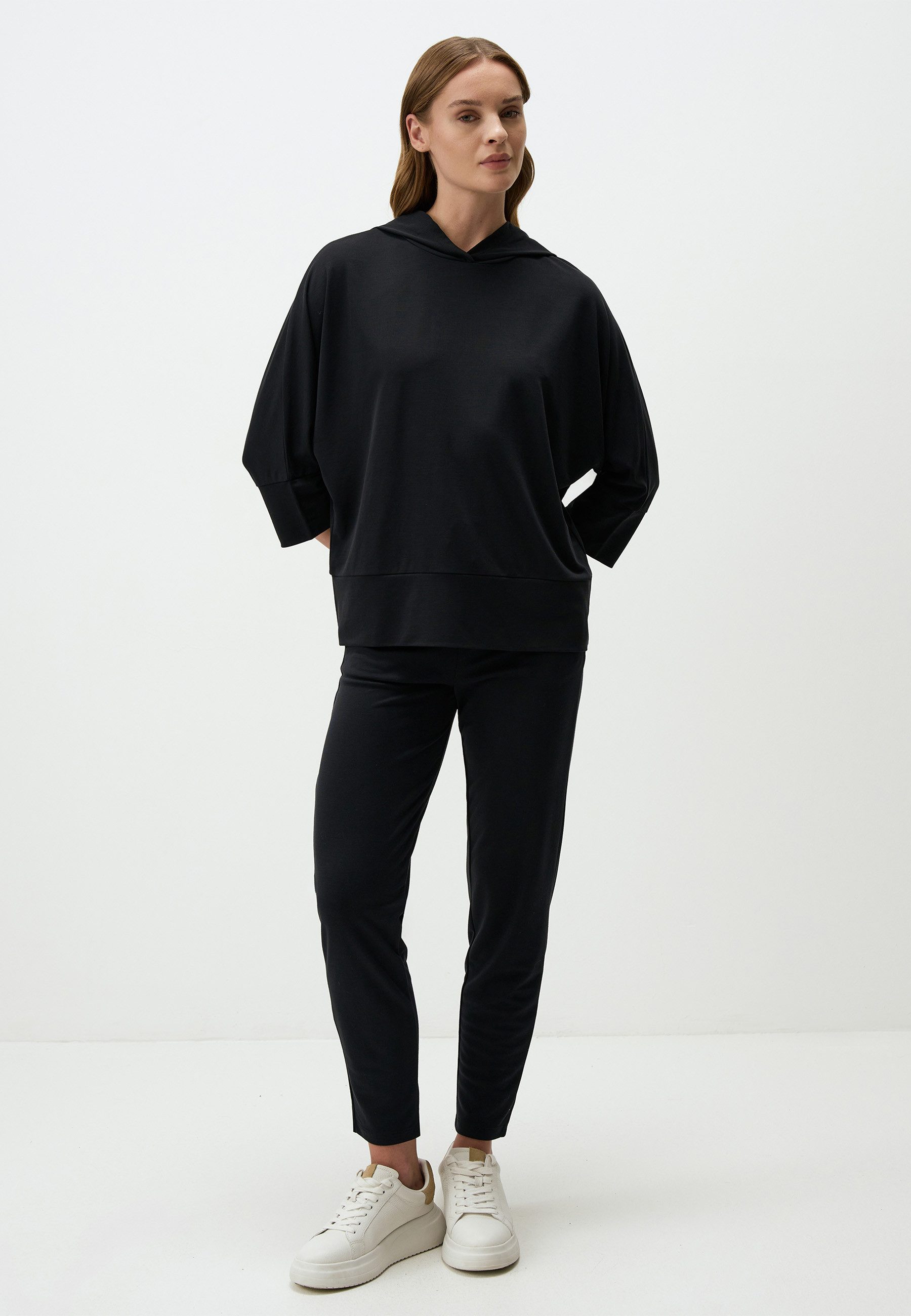 Jimmy Key Sweatshirt Lockere Passform Dreiviertelärmlig günstig online kaufen