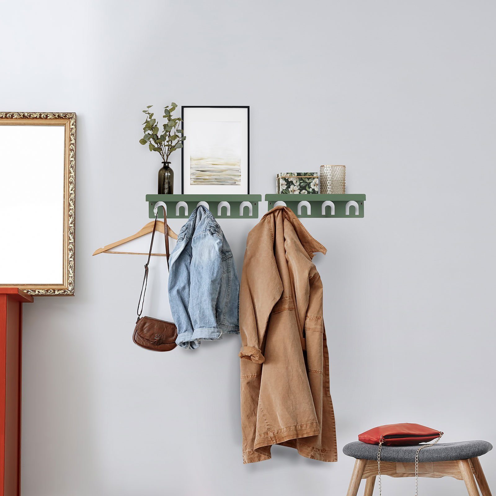 Karat Wandregal Agnes mit Haken, Regal, günstig online kaufen