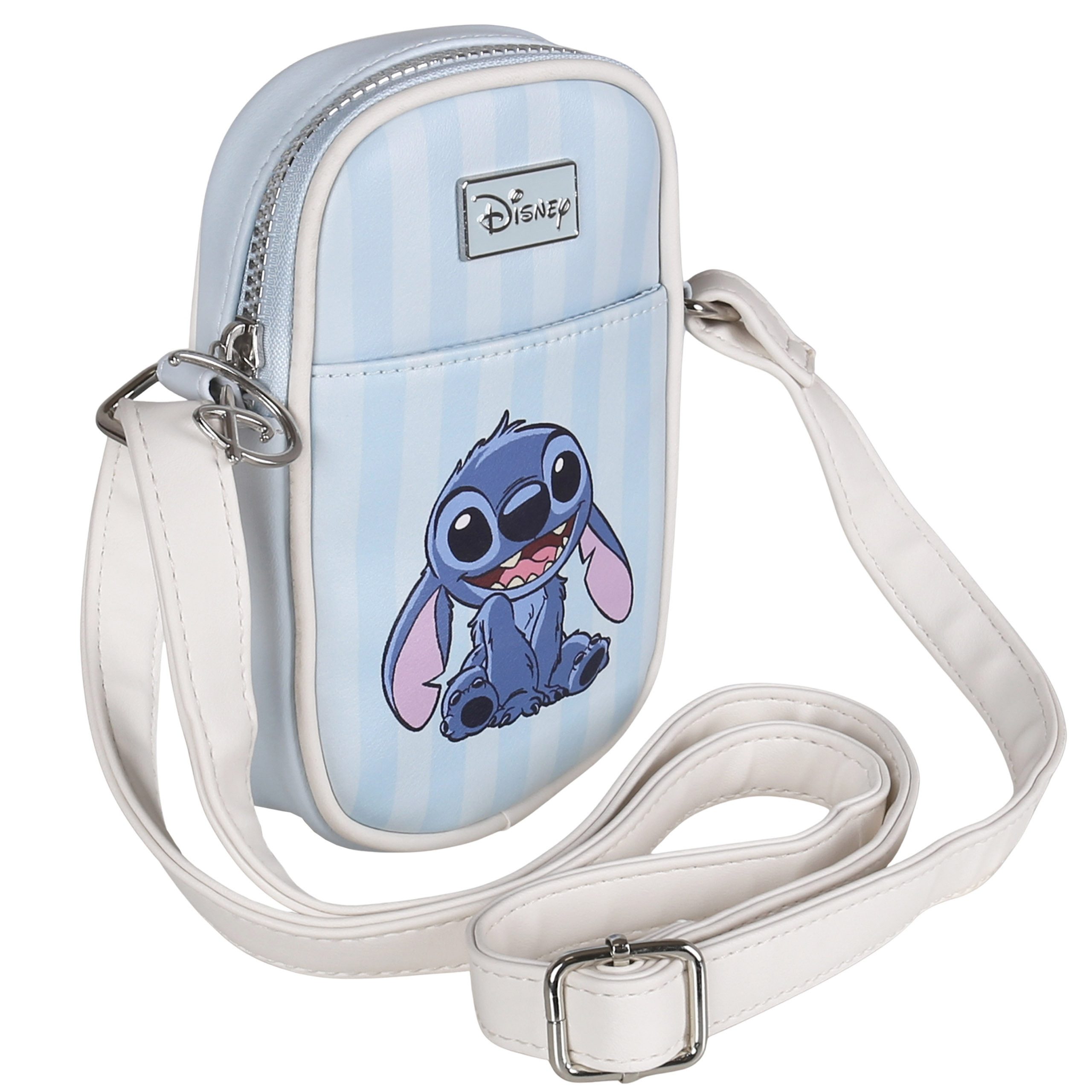 Disney Handtasche DISNEY Stitch Beutel Kunstleder Mini Tasche verstellbar 17 × 4 × 11 cm – Bild 4 von 5