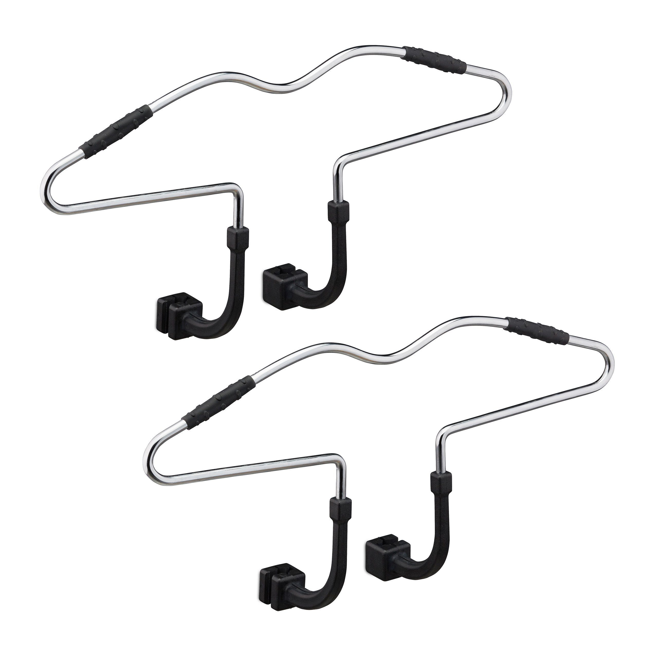 relaxdays Kleiderbügel Auto Kleiderbügel für Kopfstütze 2er Set günstig online kaufen