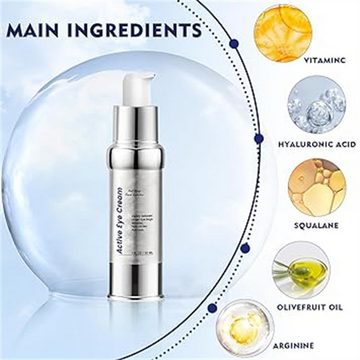 RefinedFlare Augencreme Anti-Aging-Augencreme, straffend, 2er-Pack, Anti-Falten-Glättung, 2-tlg.