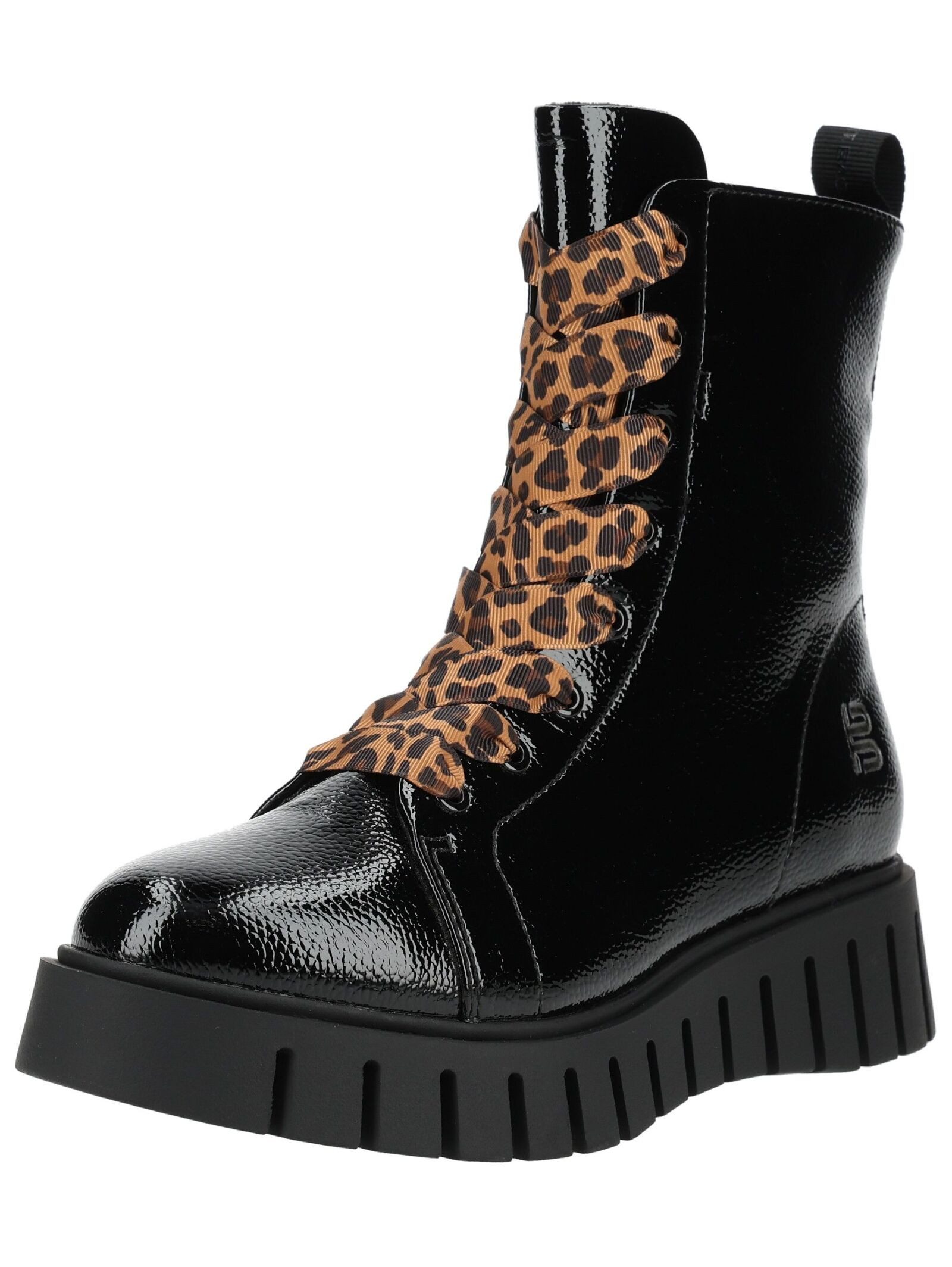 BAGATT Stiefelette Lederimitat . Schnürstiefelette