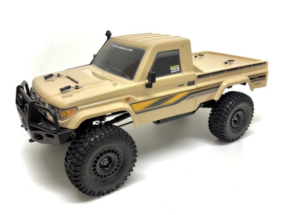 Absima RC-Auto 1:10 All Terrain Crawler CR4.4eco HILUX Allrad (fertig aufgebaut inkl. neuster 2.4 GHz Fernsteuerung), Der günstige Einstieg ins Kletter-Hobby