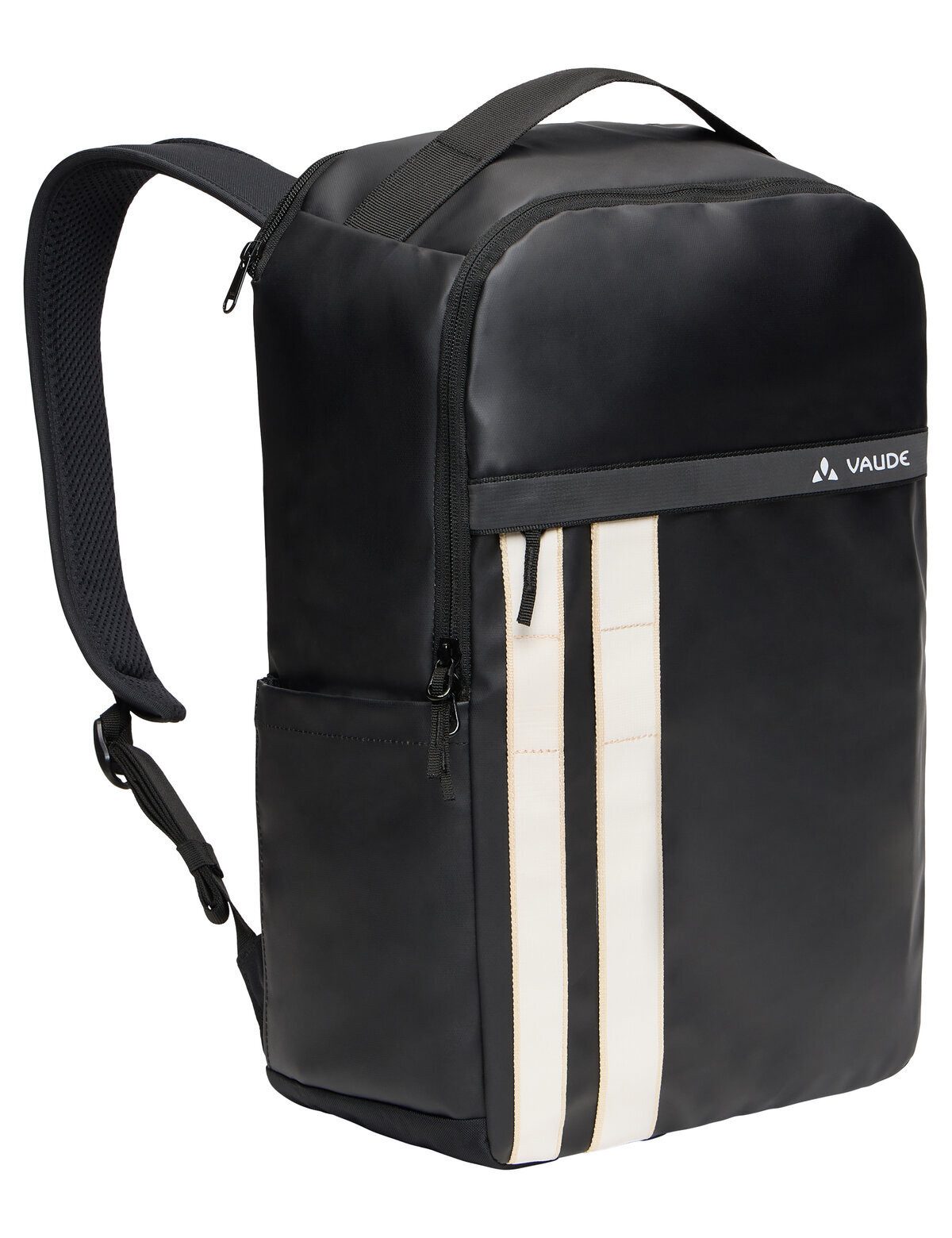 VAUDE Trekkingrucksack Matemo, Der Rucksack lässt sich einfach auf Trolleygriffe aufstecken