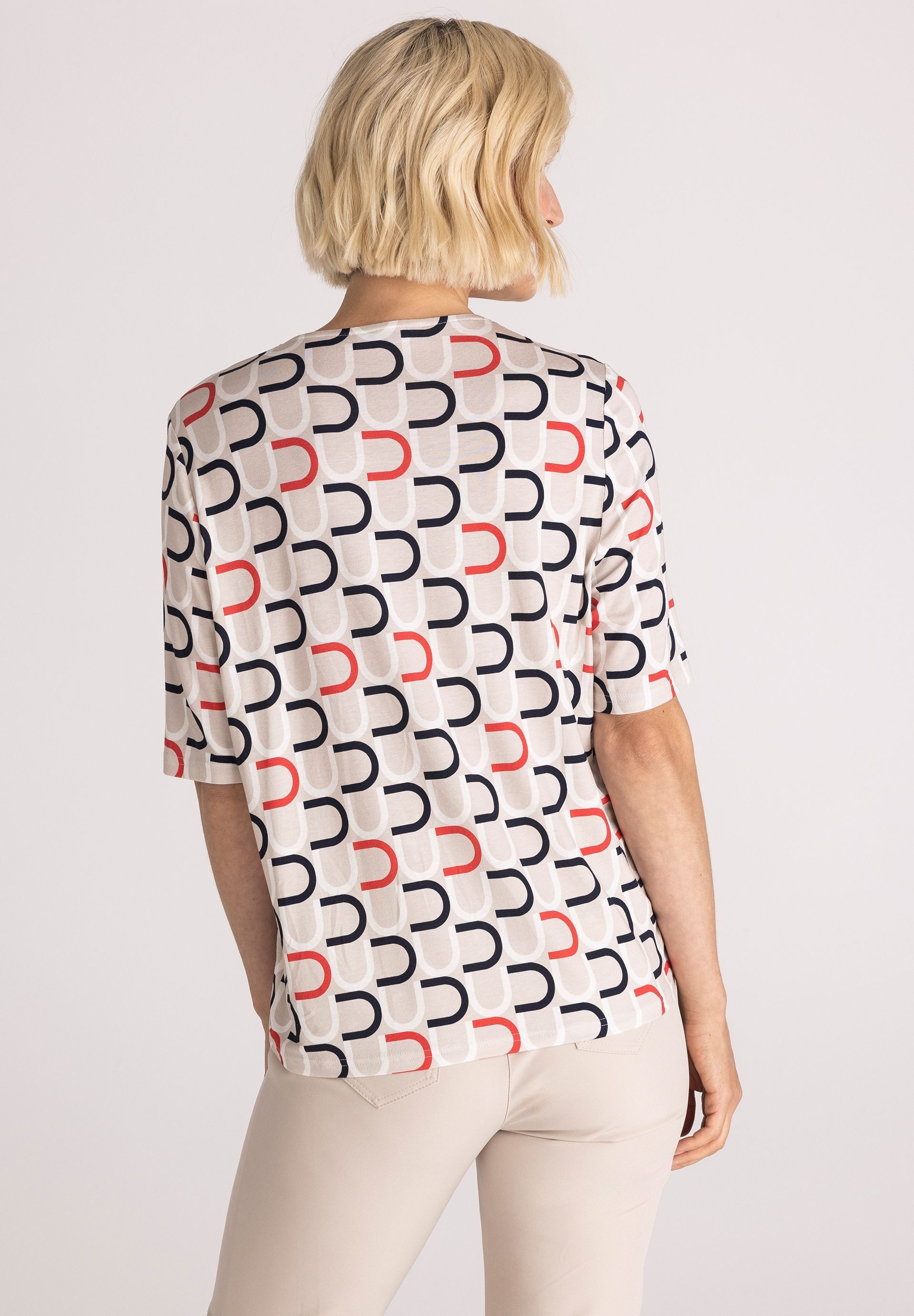 FRANK WALDER Blusenshirt mit Retro-Charme