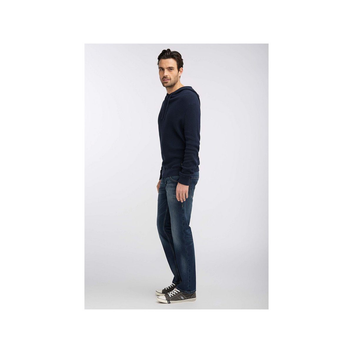 MUSTANG (1-tlg) 5-Pocket-Jeans blau