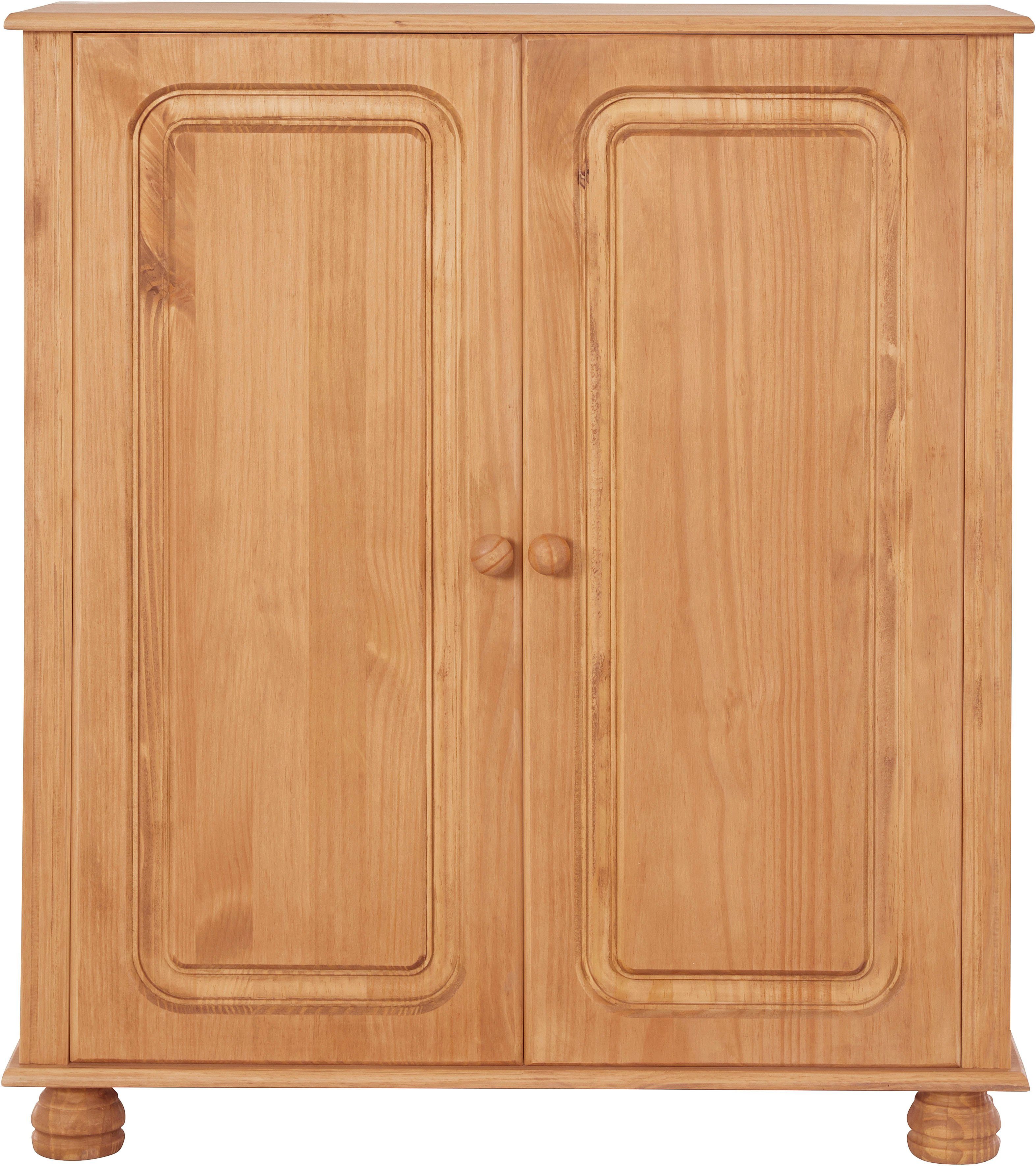 Home affaire Midischrank Mette Mit 2 Einlegeböden, Breite 85cm, Tiefe 34 cm,  Höhe 95 cm