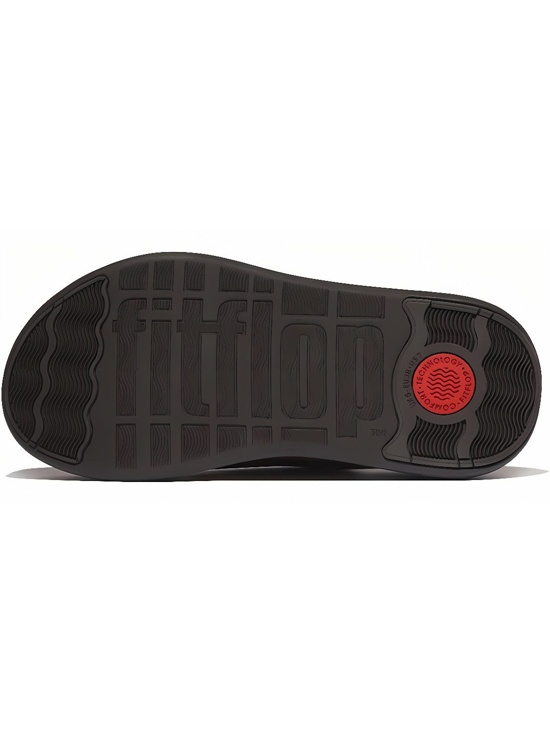 Fitflop F-Mode Stack Leather Back-Strap Toe-Post Sandals Sandale