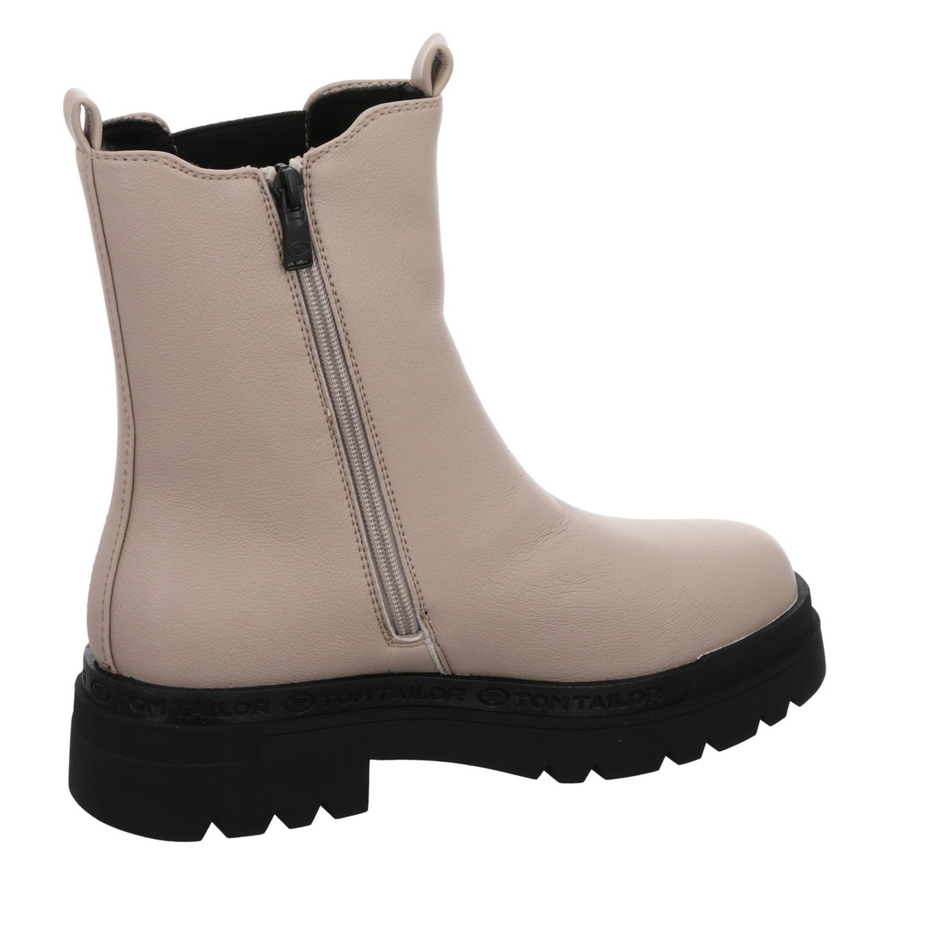 Chelsea Boots TAILOR Chelseaboots It.taupe uni Synthetik TOM Synthetik
