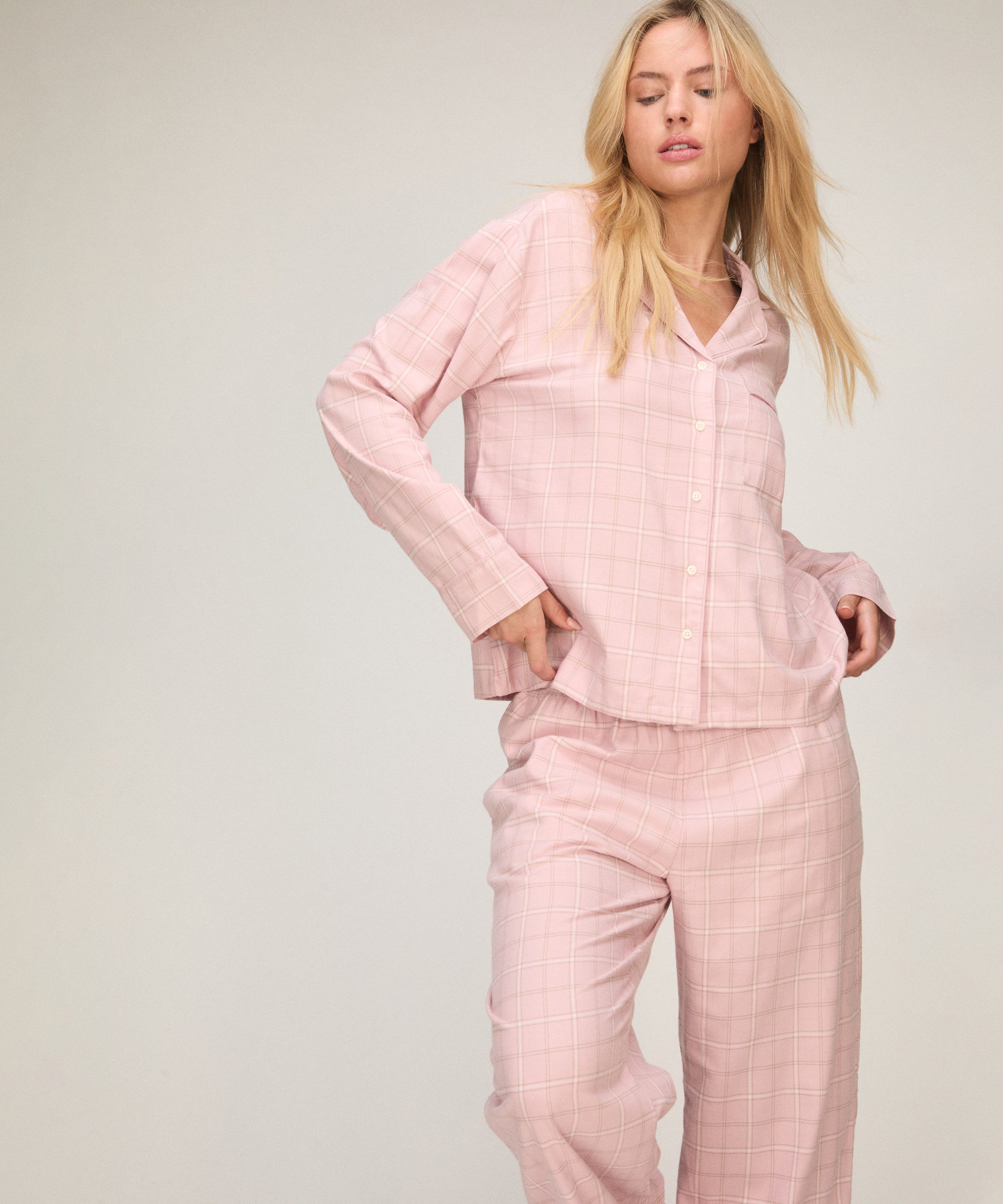 Hunkemöller Pyjama Jacket Longsleeve Woven