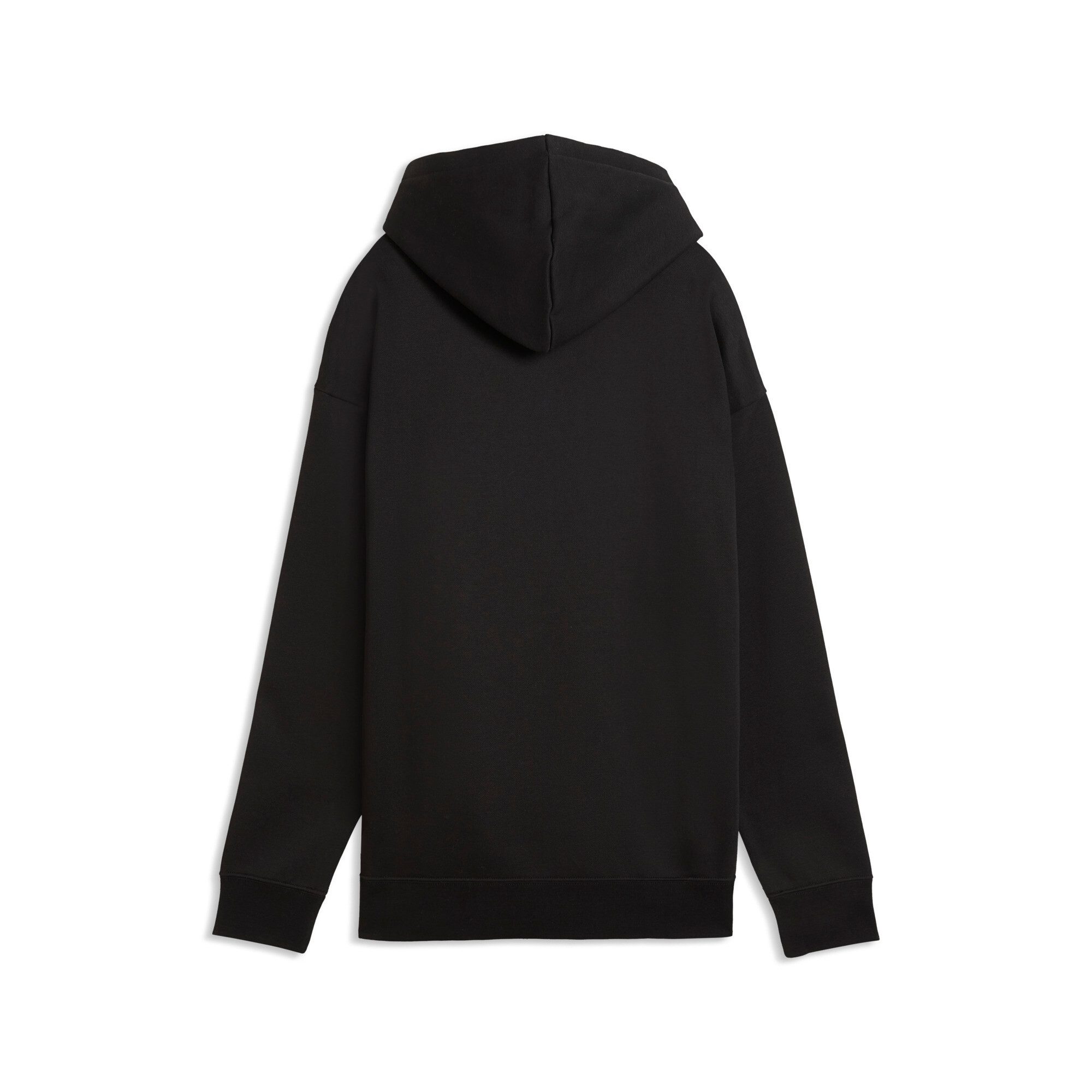 PUMA Kapuzensweatshirt ESS CENTERED CAT LOGO RELAXED HOODIE FL mit Kapuze, mit angesetztem Bündchen am Ärmelabschluss