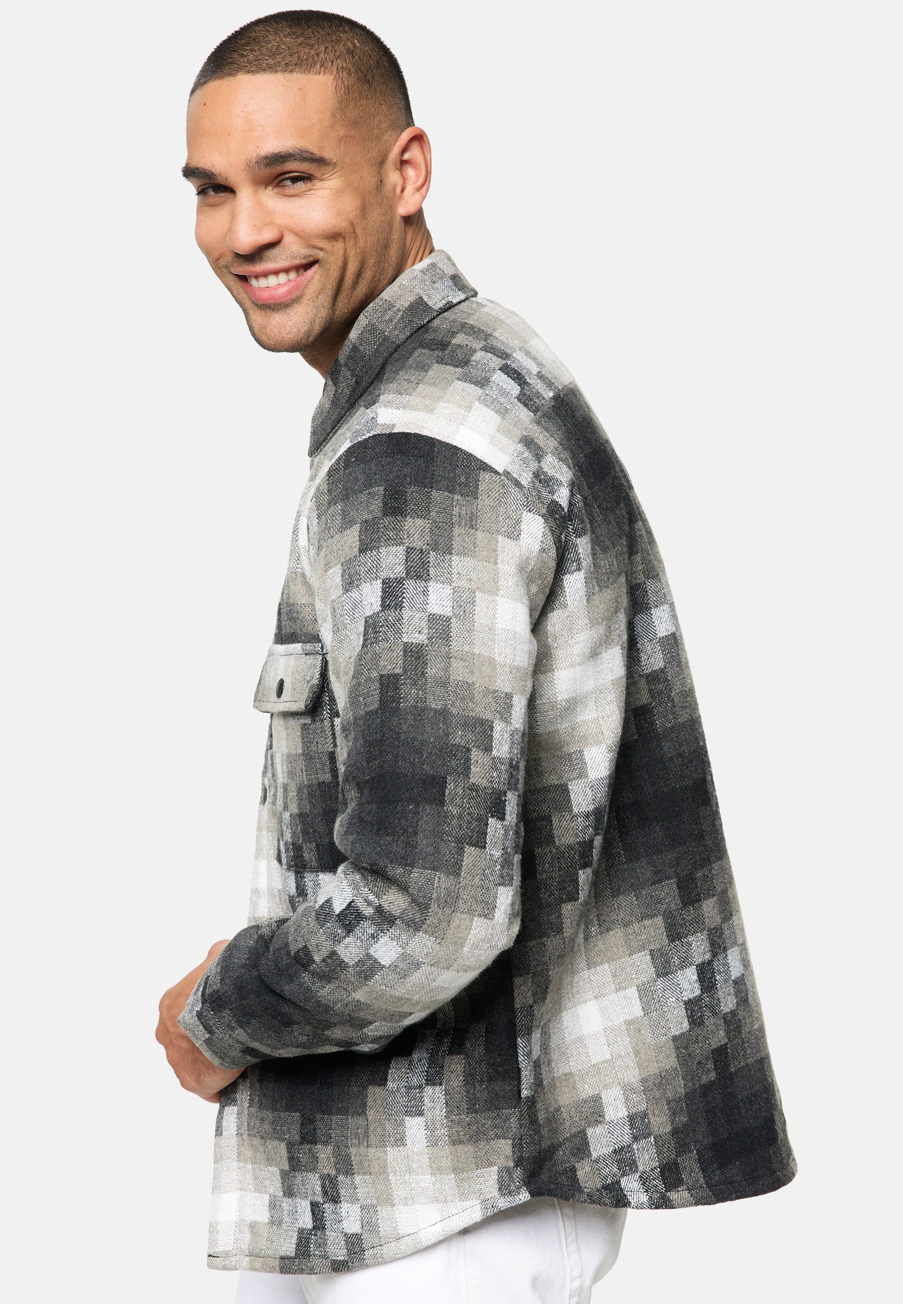 Indicode Hemdjacke Herren Spin Übergangsjacke Herrenjacke
