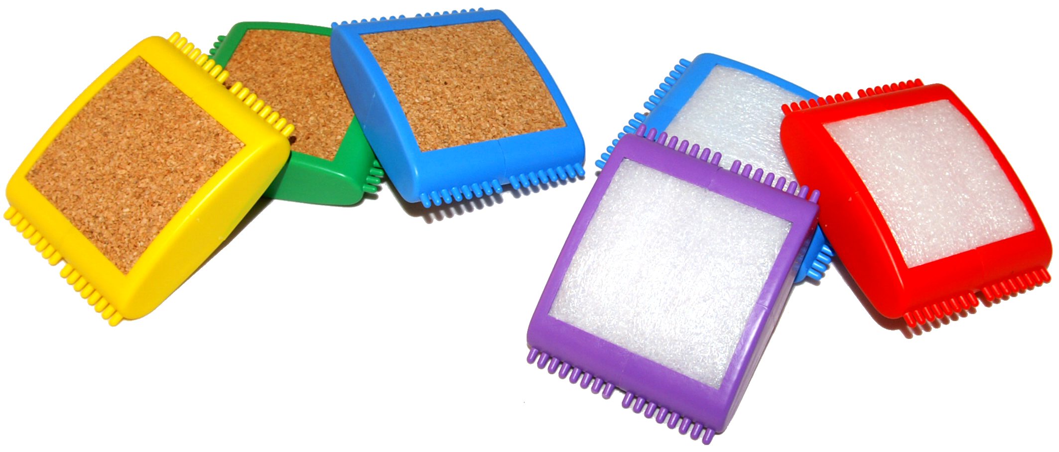 Anplast Vorfachschnur Vorfachaufwickler Schaumstoff oder Kork 7 x 8 cm oval Wickelbretter, Die ovale Konstruktion verhindert das Knicken der Vorfächer
