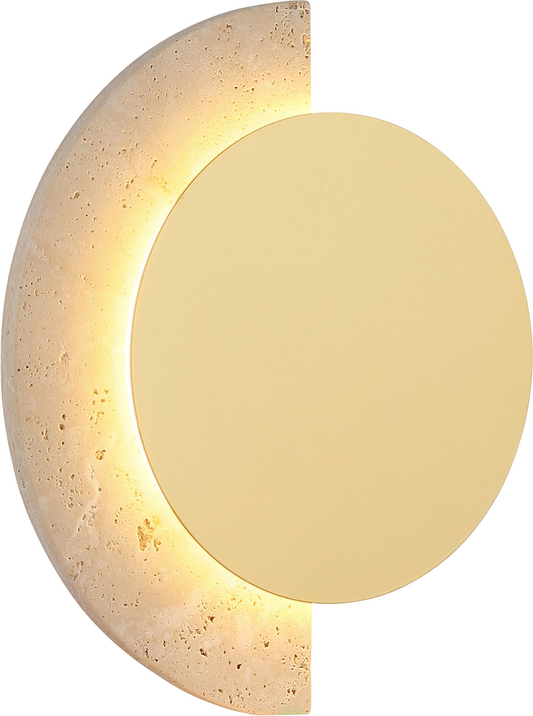GLOBO LIGHTING Wandleuchte ROJAS, LED fest integriert, Warmweiß, Wandleuchte mit Up/Down-Light, warmweiß, modern & kompakt
