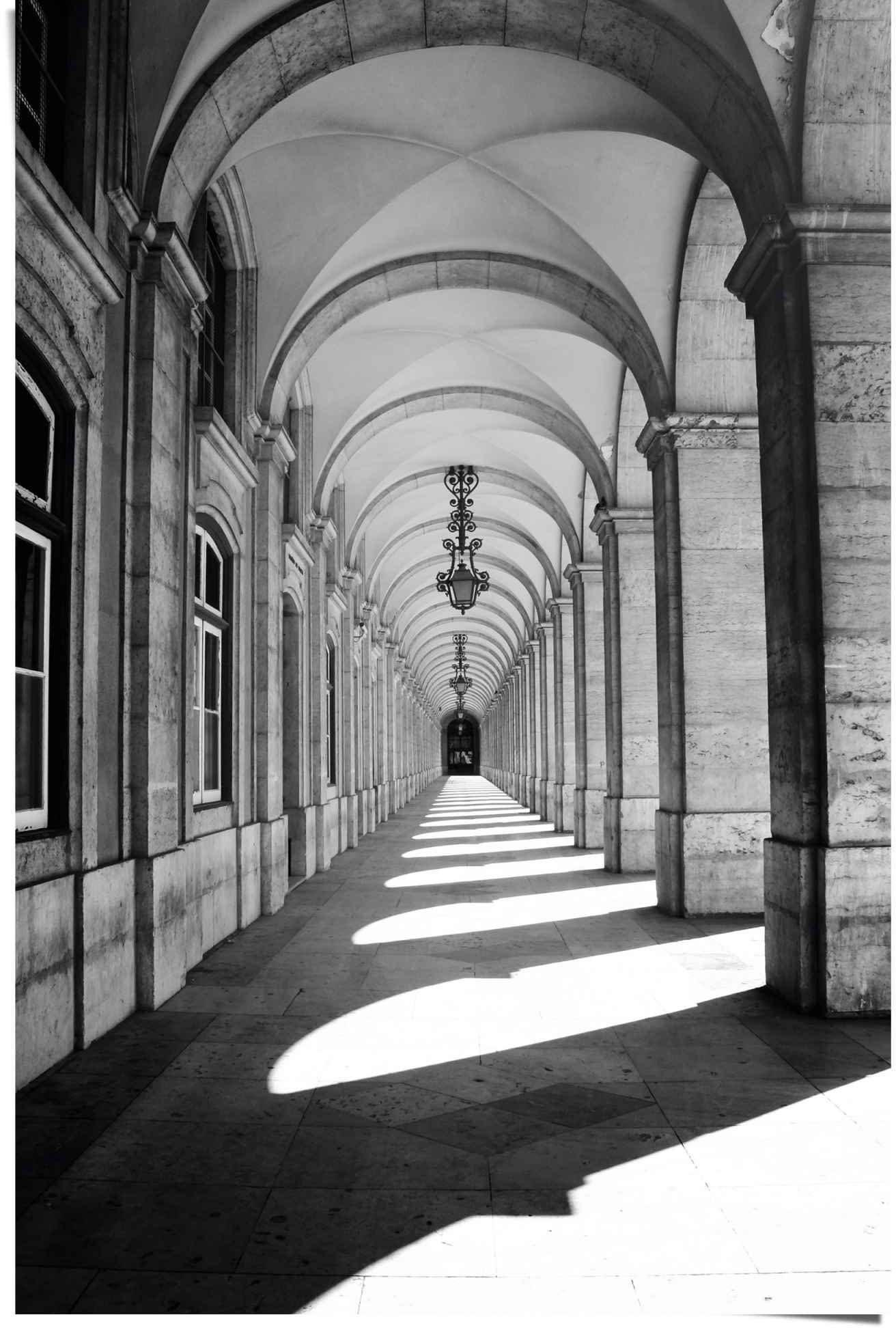 Reinders! Poster »Säulenportal Gebäude - Fotografie - Kunst«, (1 Stück)-Otto