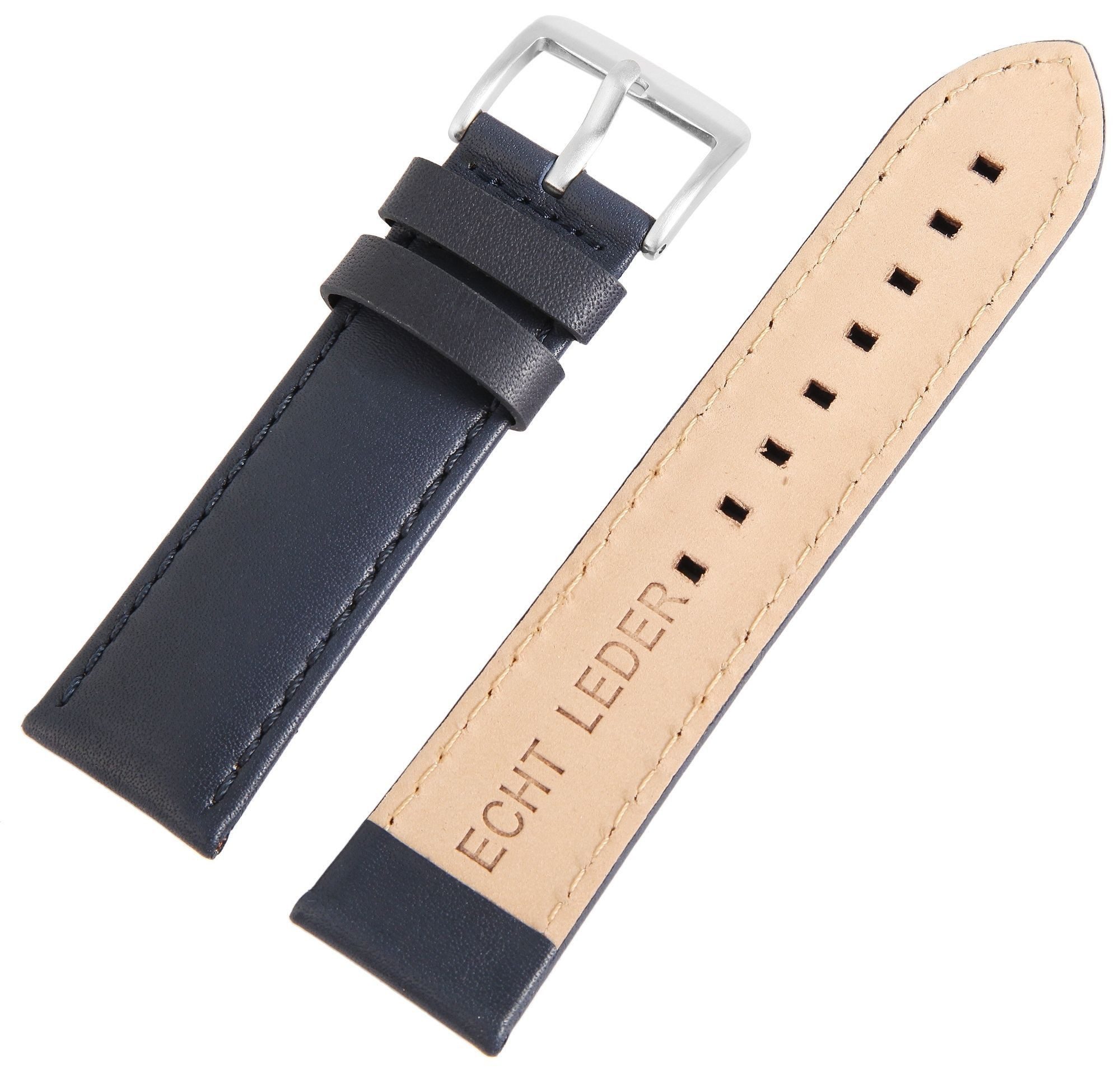 JUST WATCH Uhrenarmband JU1992 Echt Lederband, 24 mm günstig online kaufen