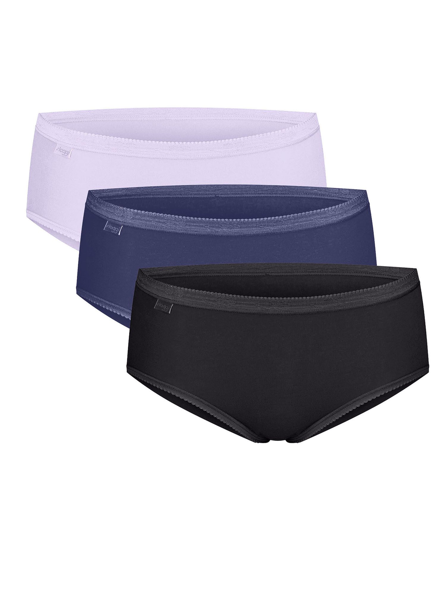 sloggi Midislip Originals Basic H (3-St) Midi Slip, Midibrief, Halbhoher Slip