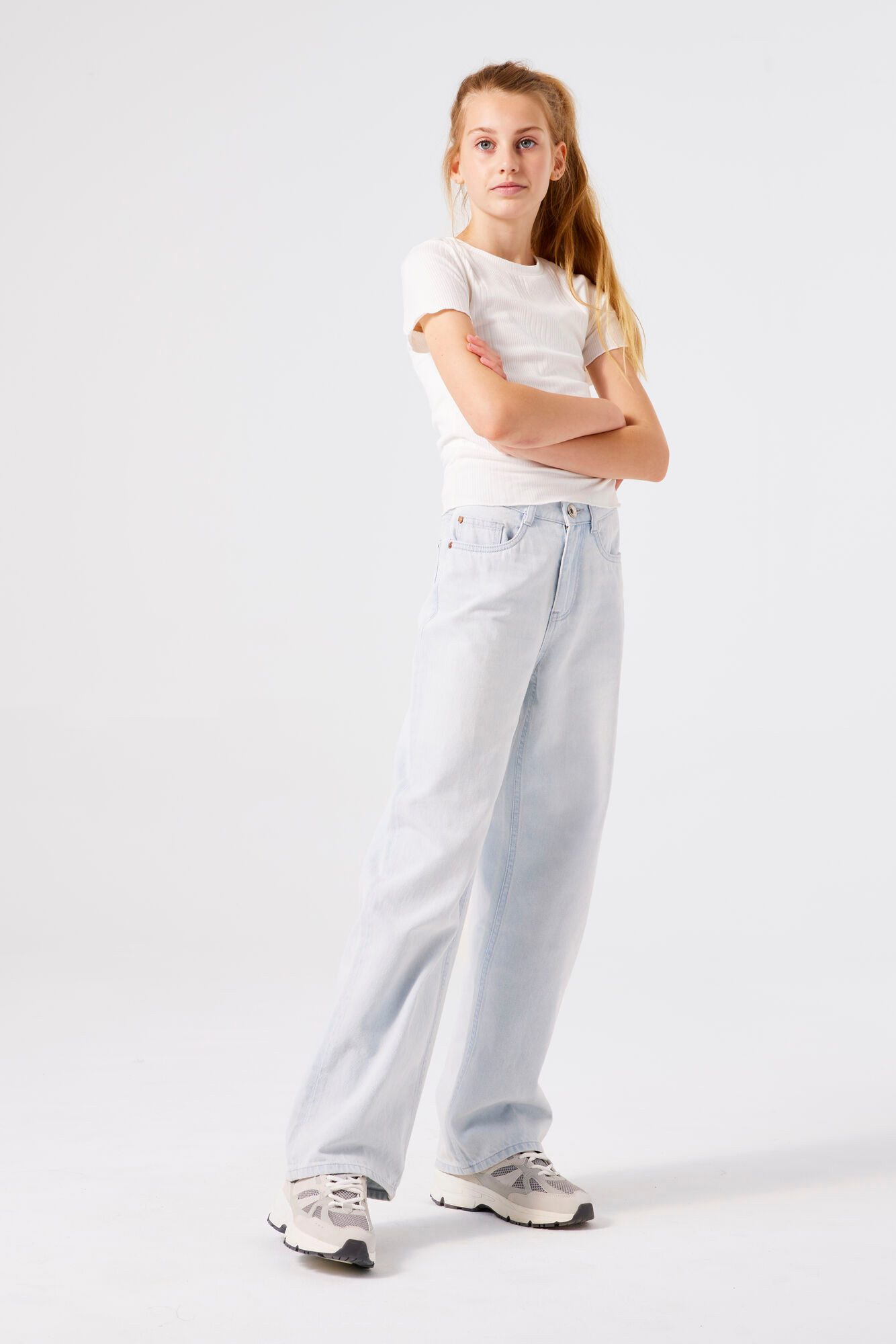 Garcia Straight-Jeans Ilvy Straight leg, High waist
