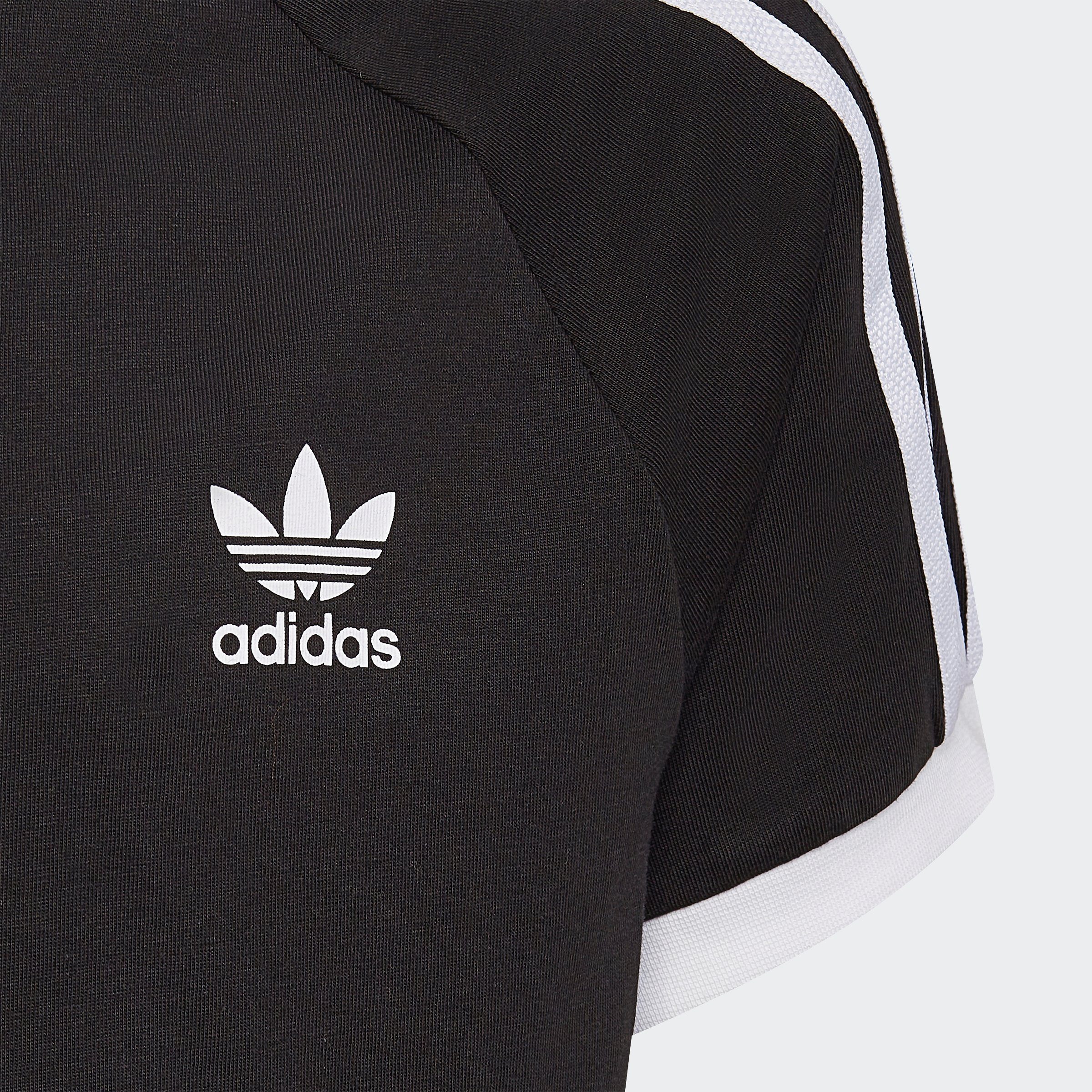 Black 3-STREIFEN T-Shirt ADICOLOR adidas Originals