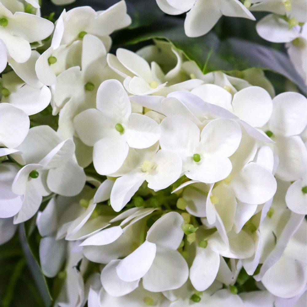 Kunstpflanze Kunstpflanze HYDRANGEA Kunststoff Hortensie, hjh günstig online kaufen